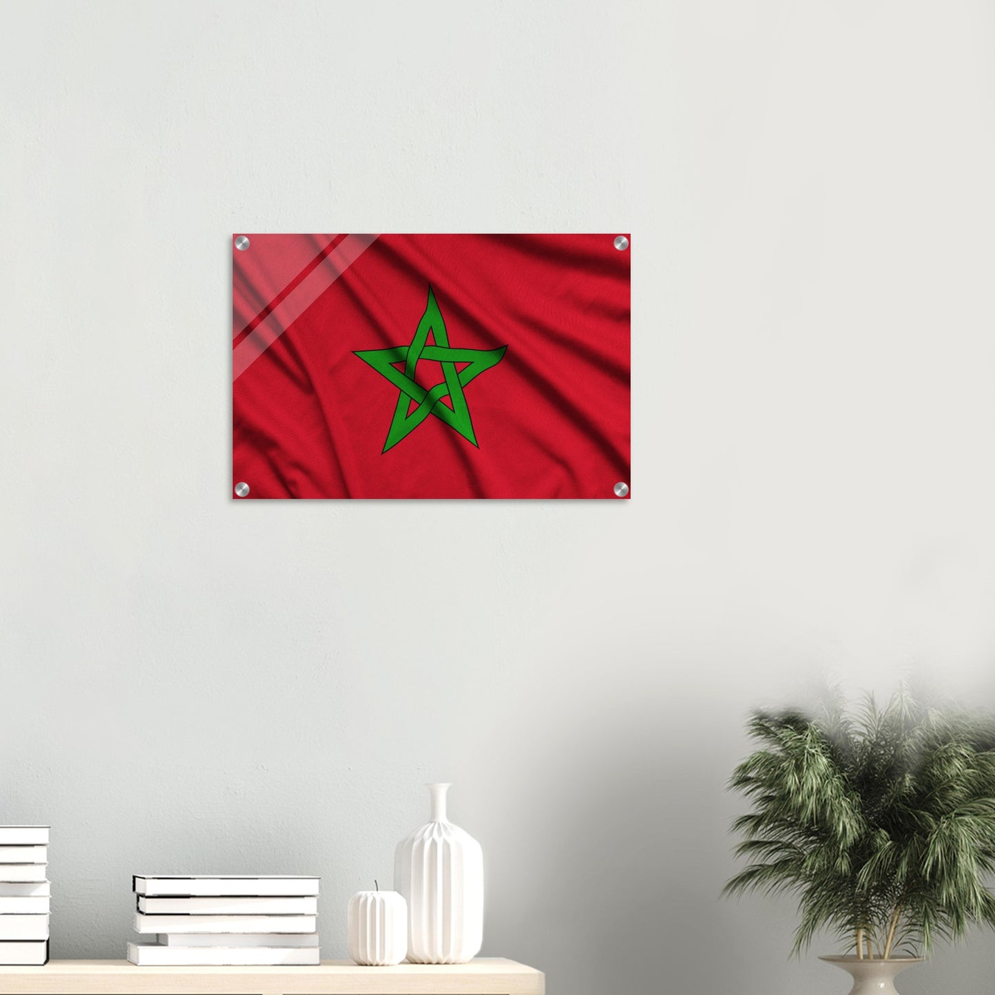 Morocco Flag - Acrylic Print