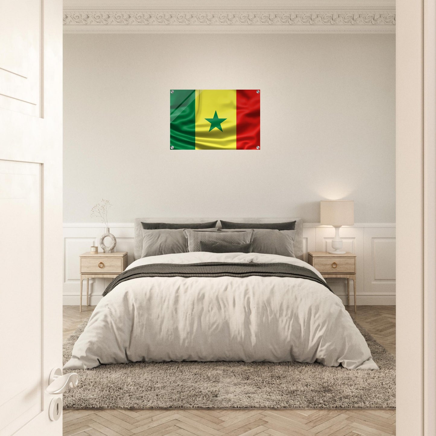 Senegal Flag - Acrylic Print