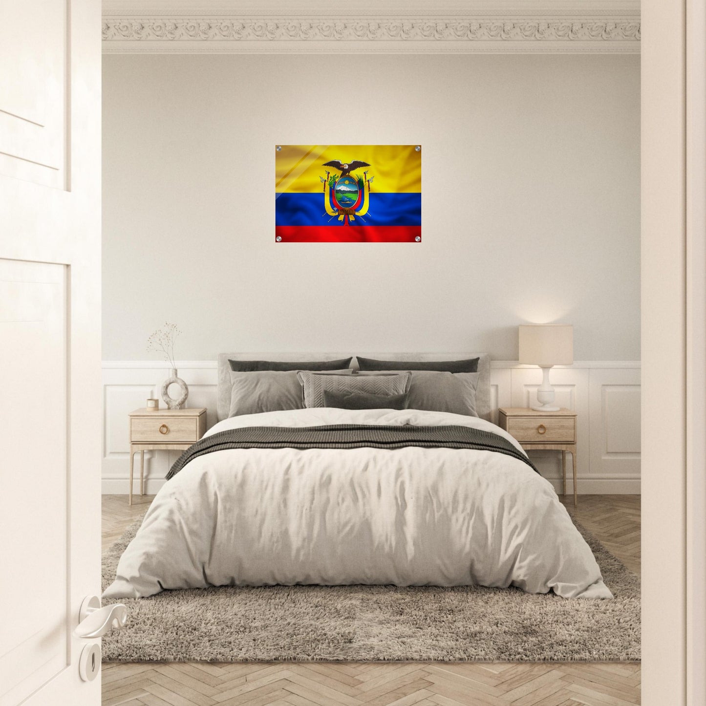 Ecuador Flag - Acrylic Print