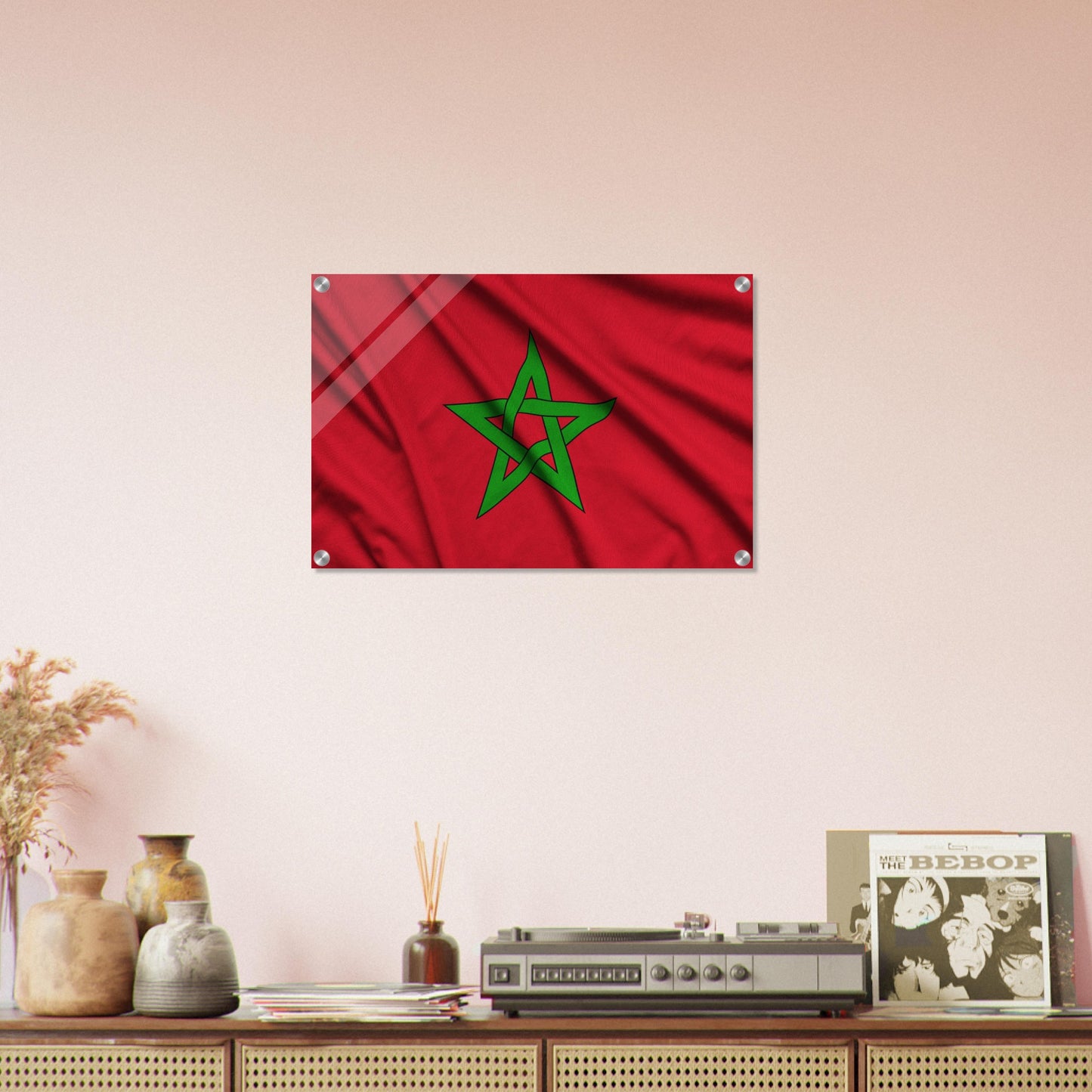 Morocco Flag - Acrylic Print