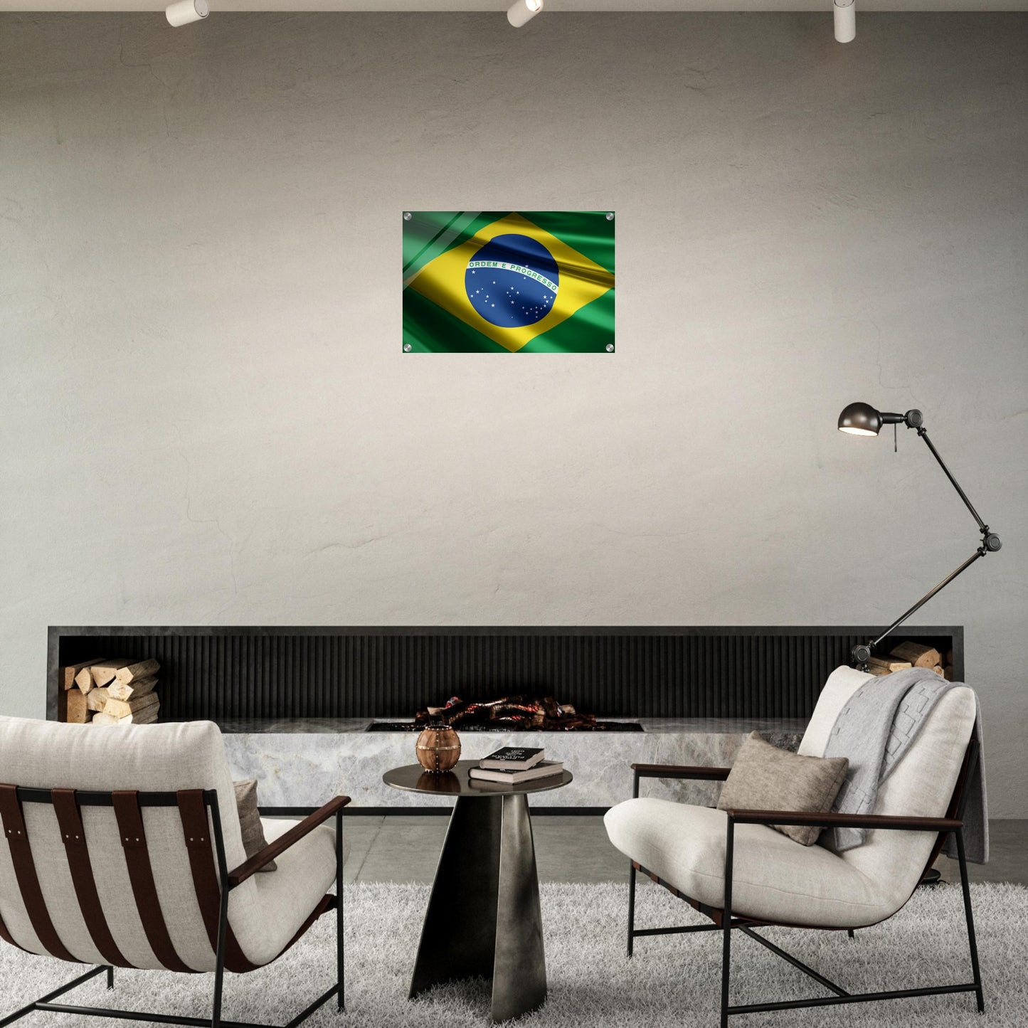 Brazil Flag - Acrylic Print