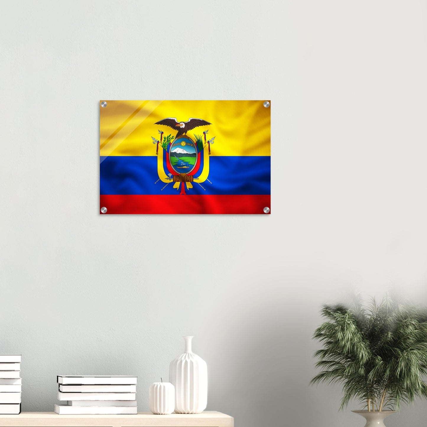 Ecuador Flag - Acrylic Print