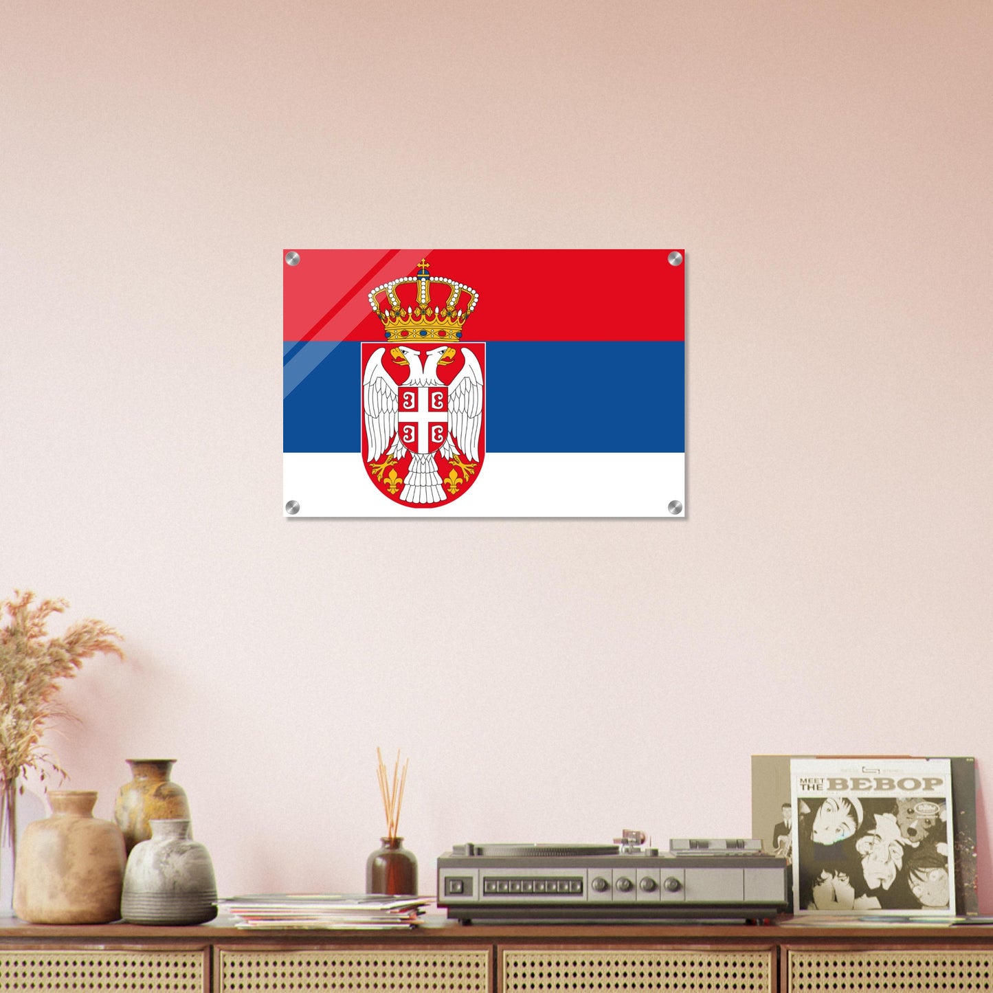 Serbia Flag - Acrylic Print