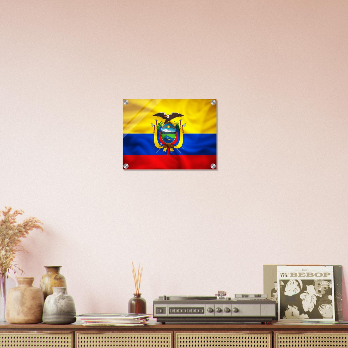 Ecuador Flag - Acrylic Print