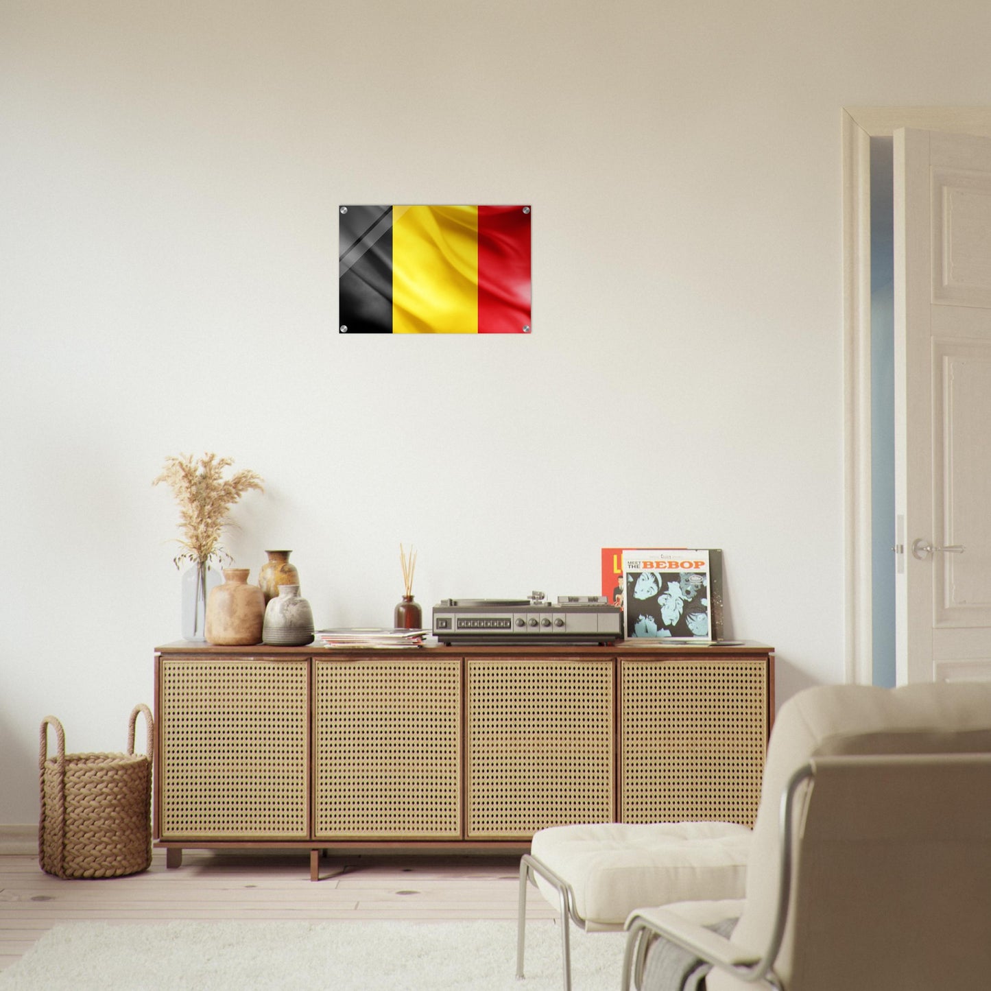 Belgium Flag - Acrylic Print