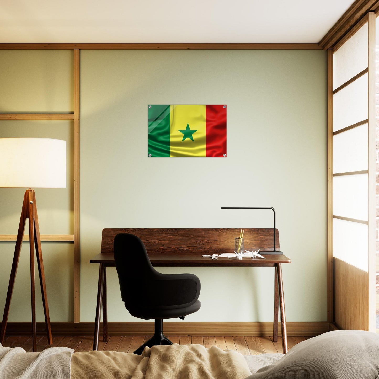 Senegal Flag - Acrylic Print