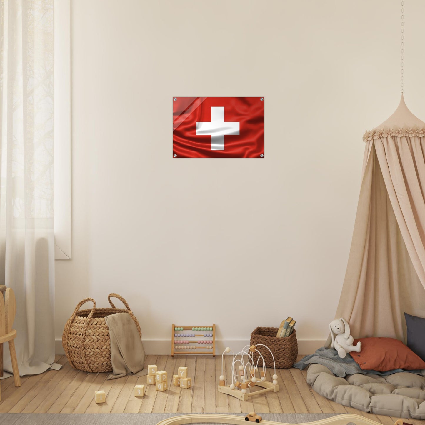 Switzerland Flag - Acrylic Print