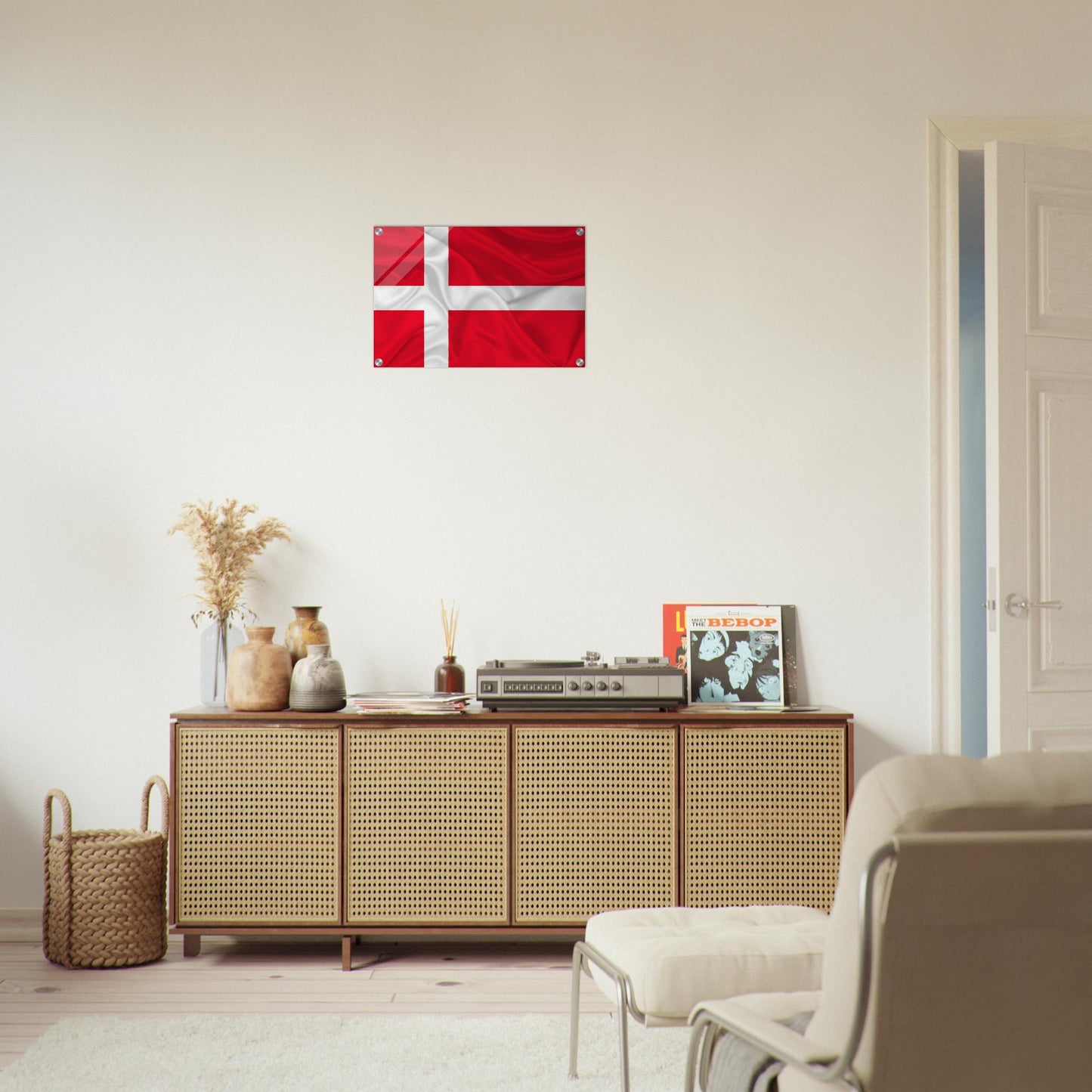 Denmark Flag - Acrylic Print