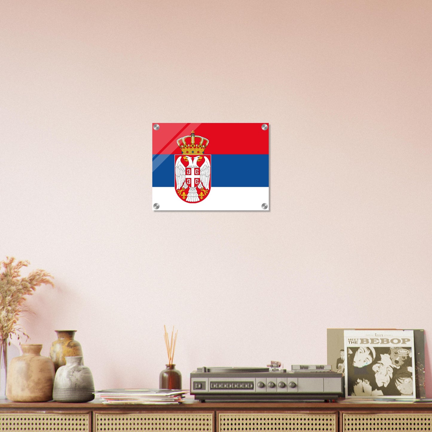 Serbia Flag - Acrylic Print