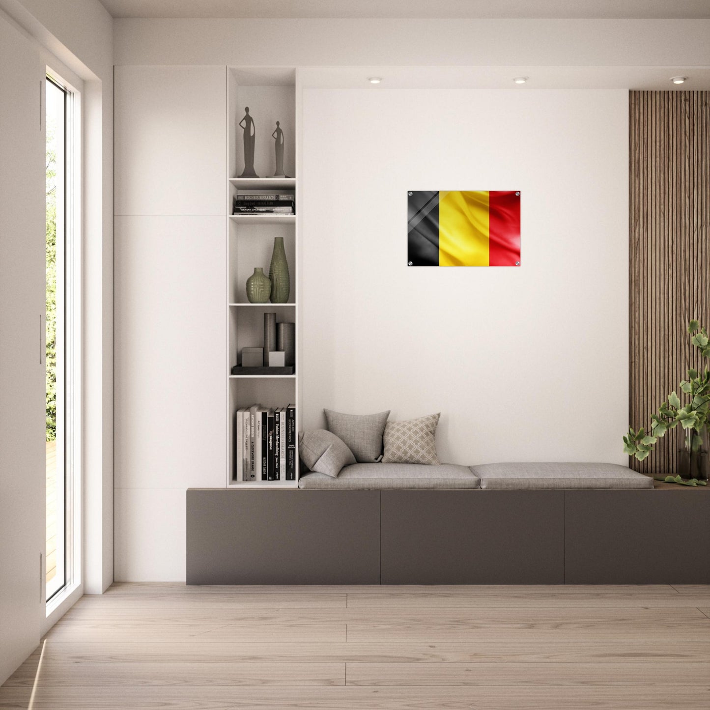 Belgium Flag - Acrylic Print