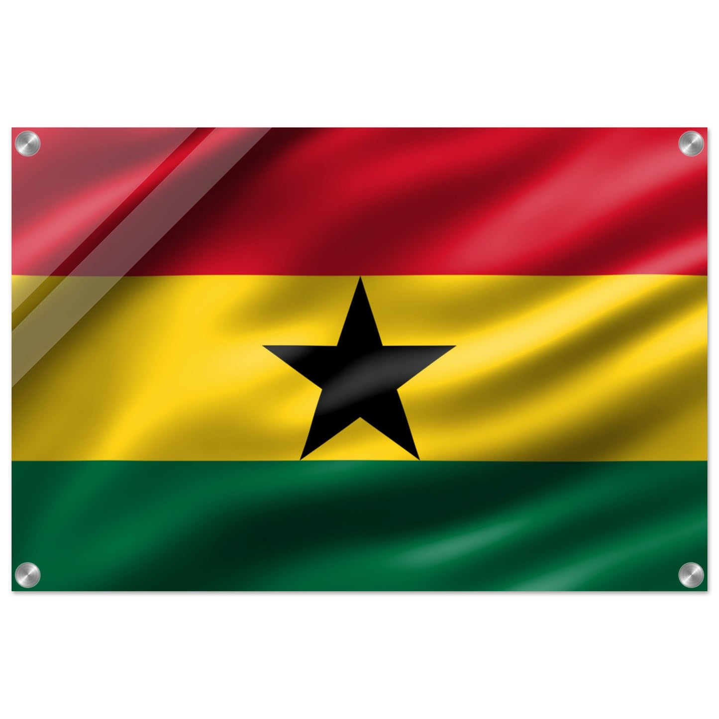 Ghana Flag - Acrylic Print