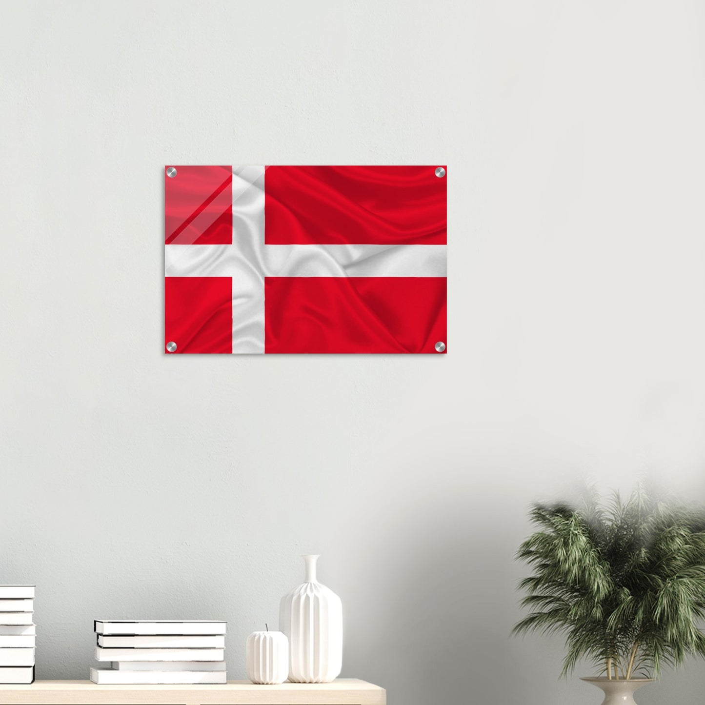 Denmark Flag - Acrylic Print