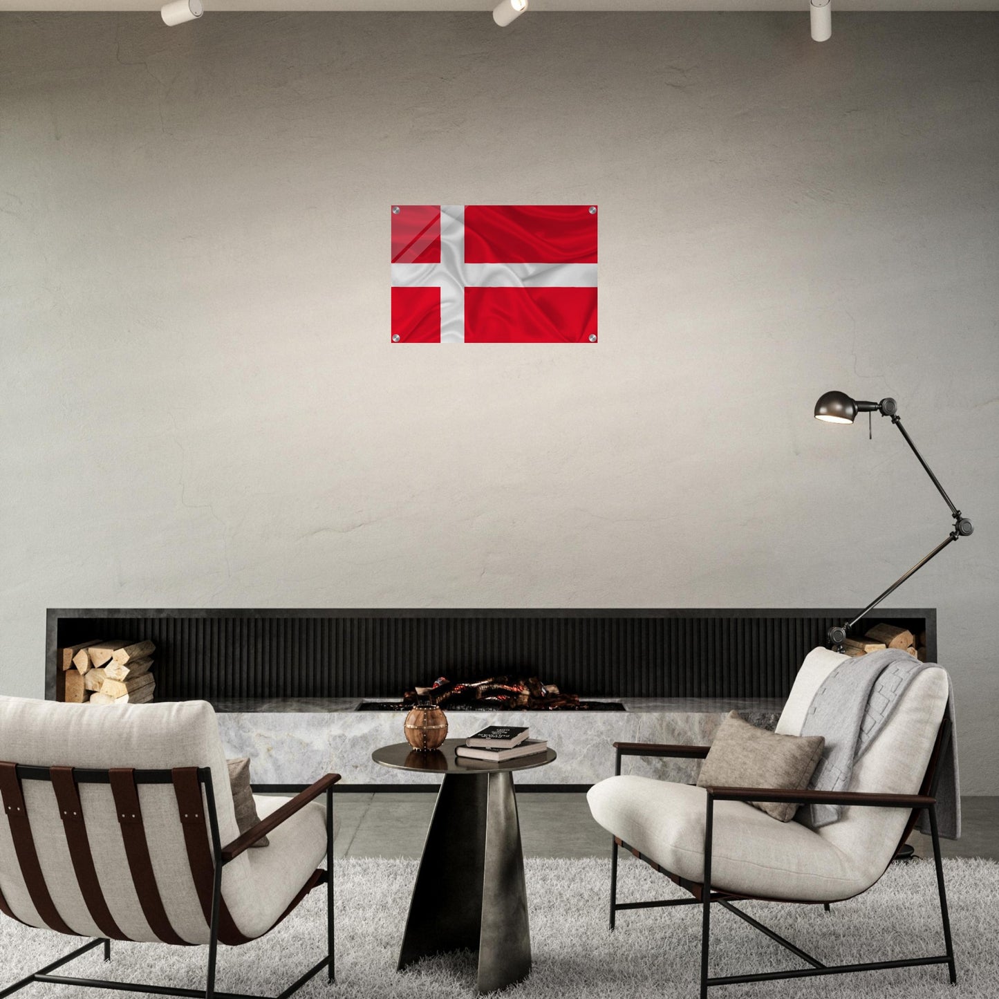 Denmark Flag - Acrylic Print