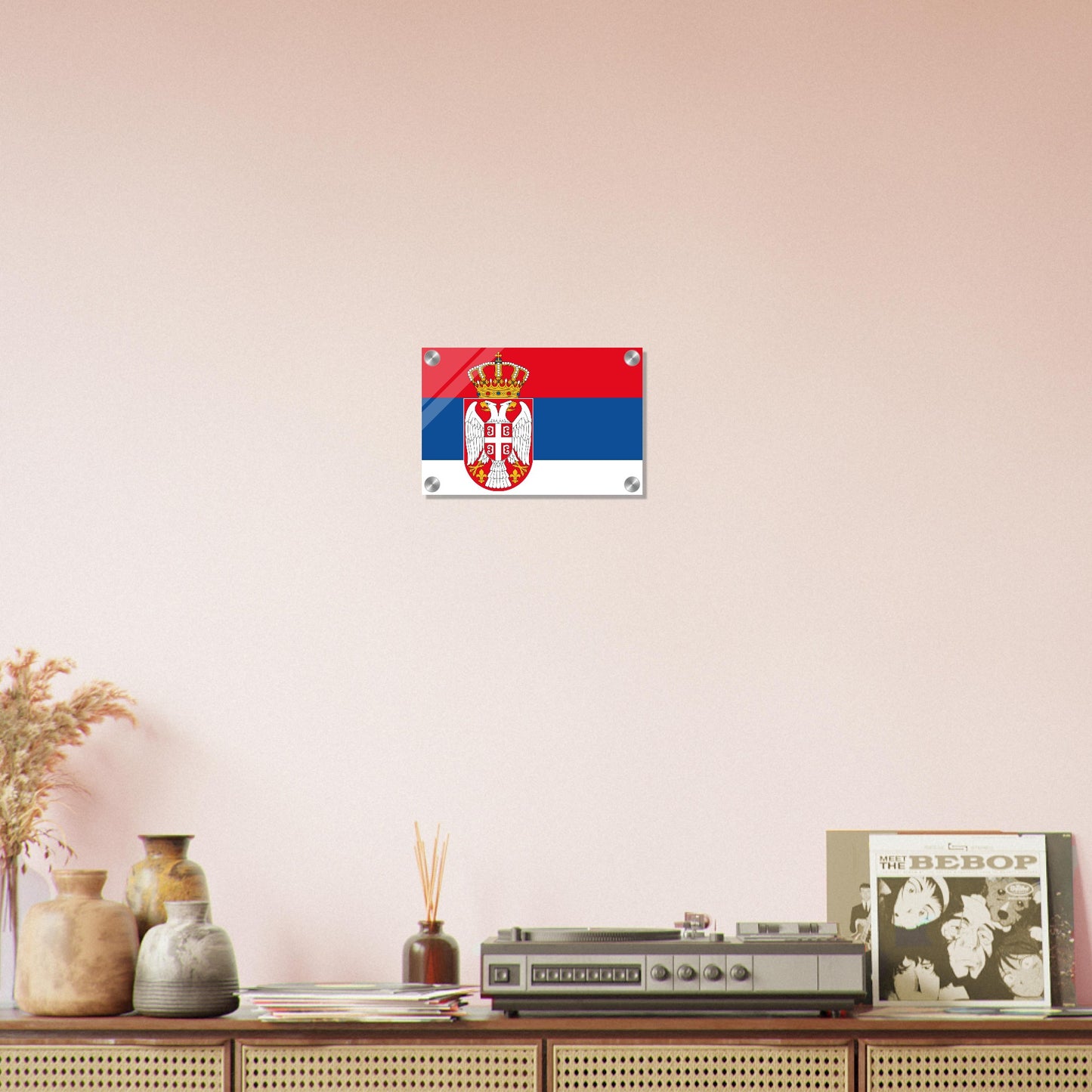 Serbia Flag - Acrylic Print