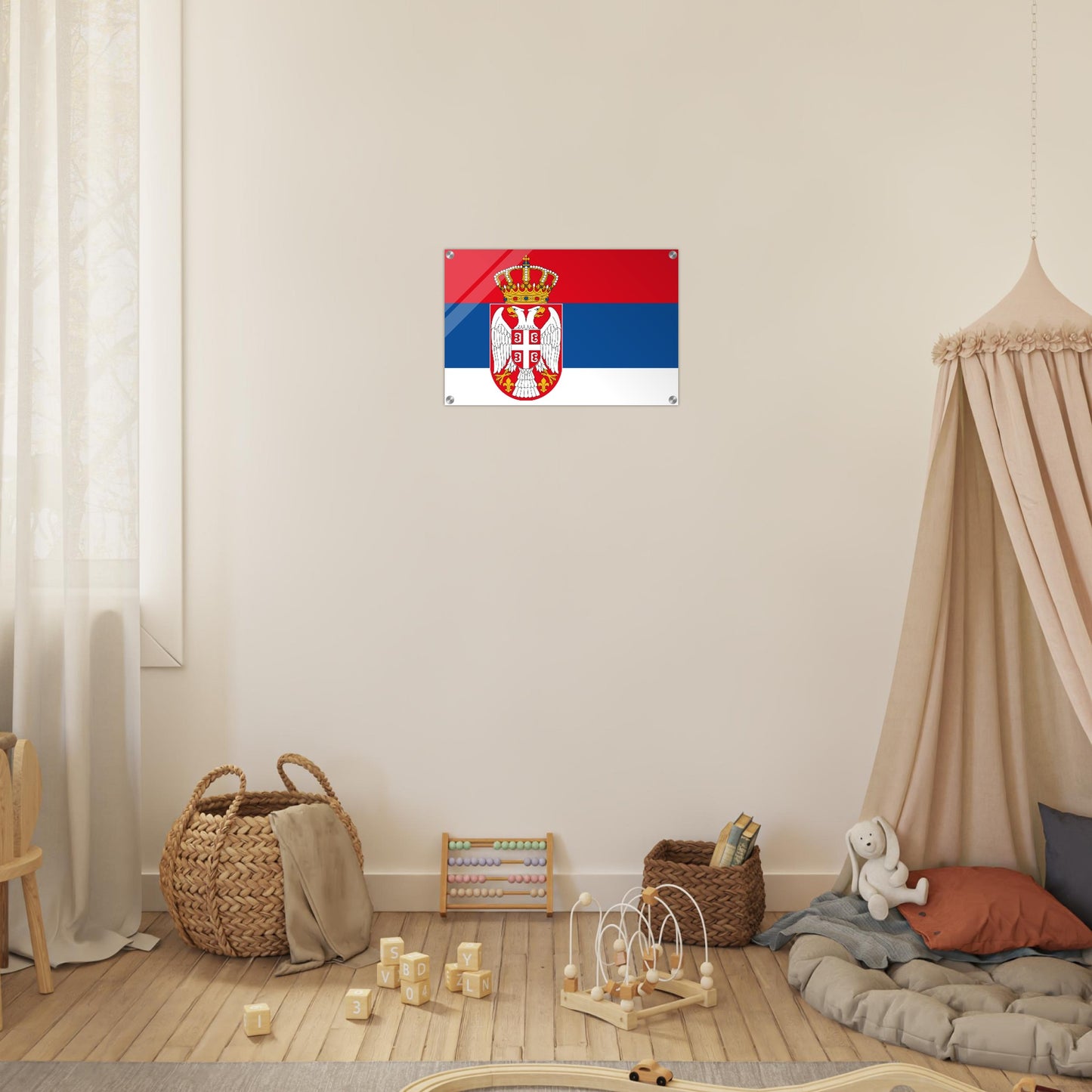 Serbia Flag - Acrylic Print