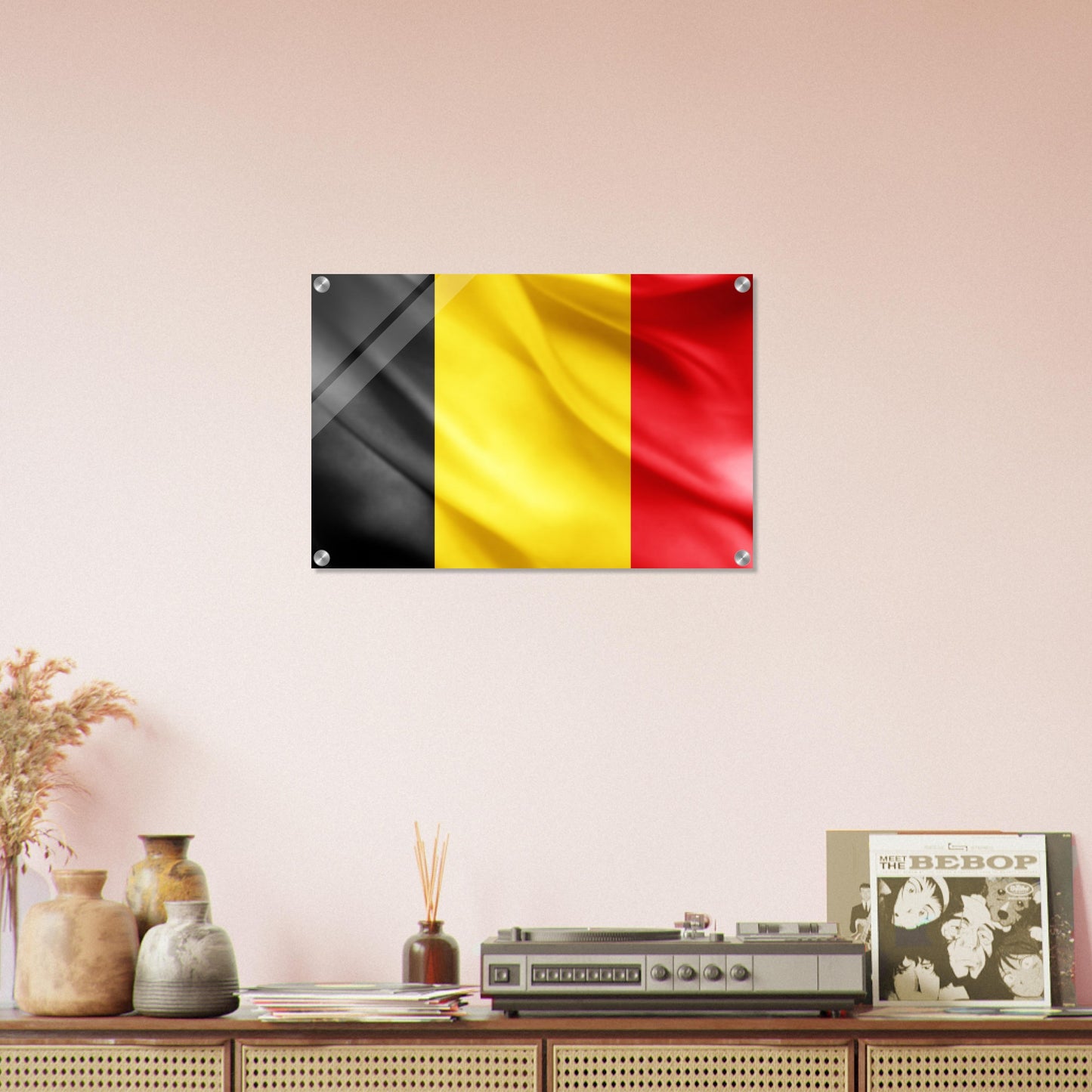 Belgium Flag - Acrylic Print