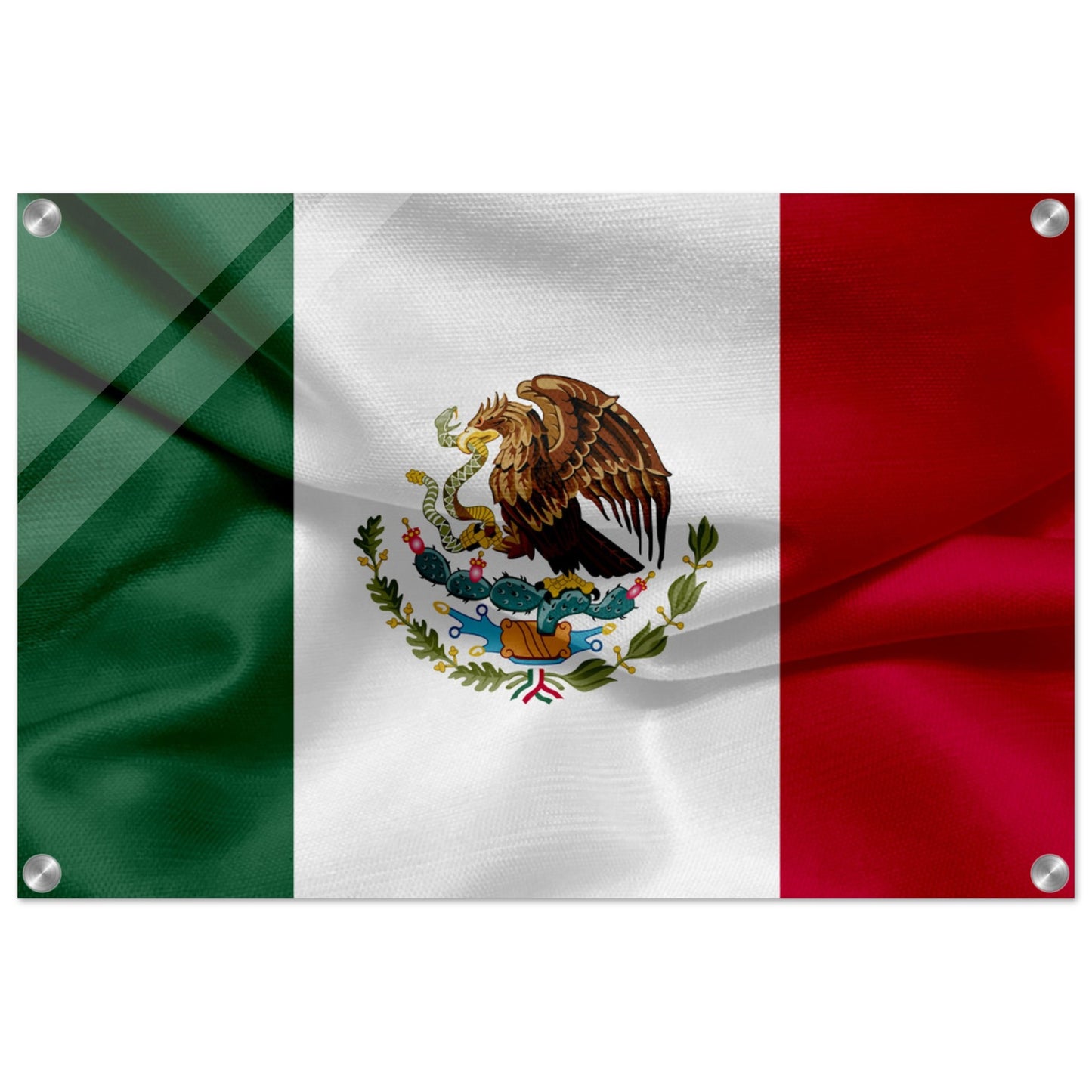 Mexico Flag - Acrylic Print