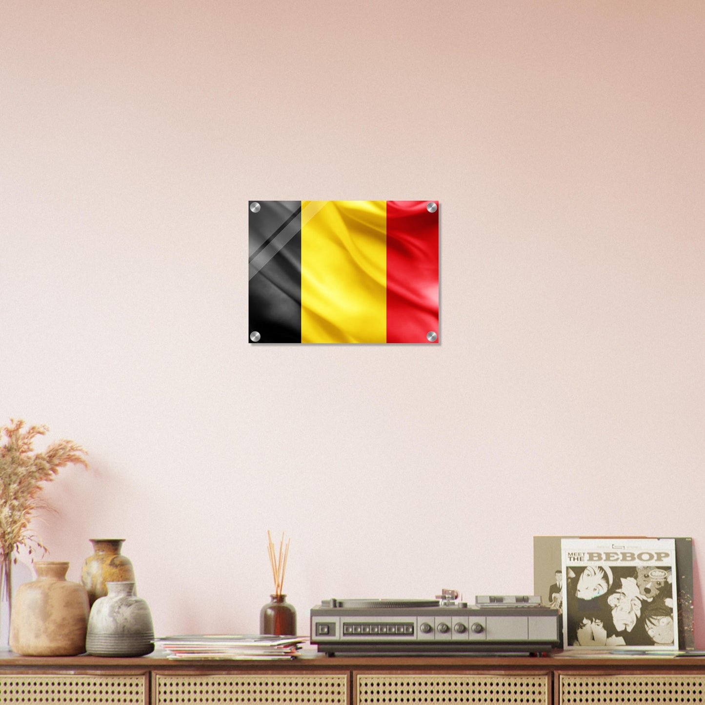 Belgium Flag - Acrylic Print