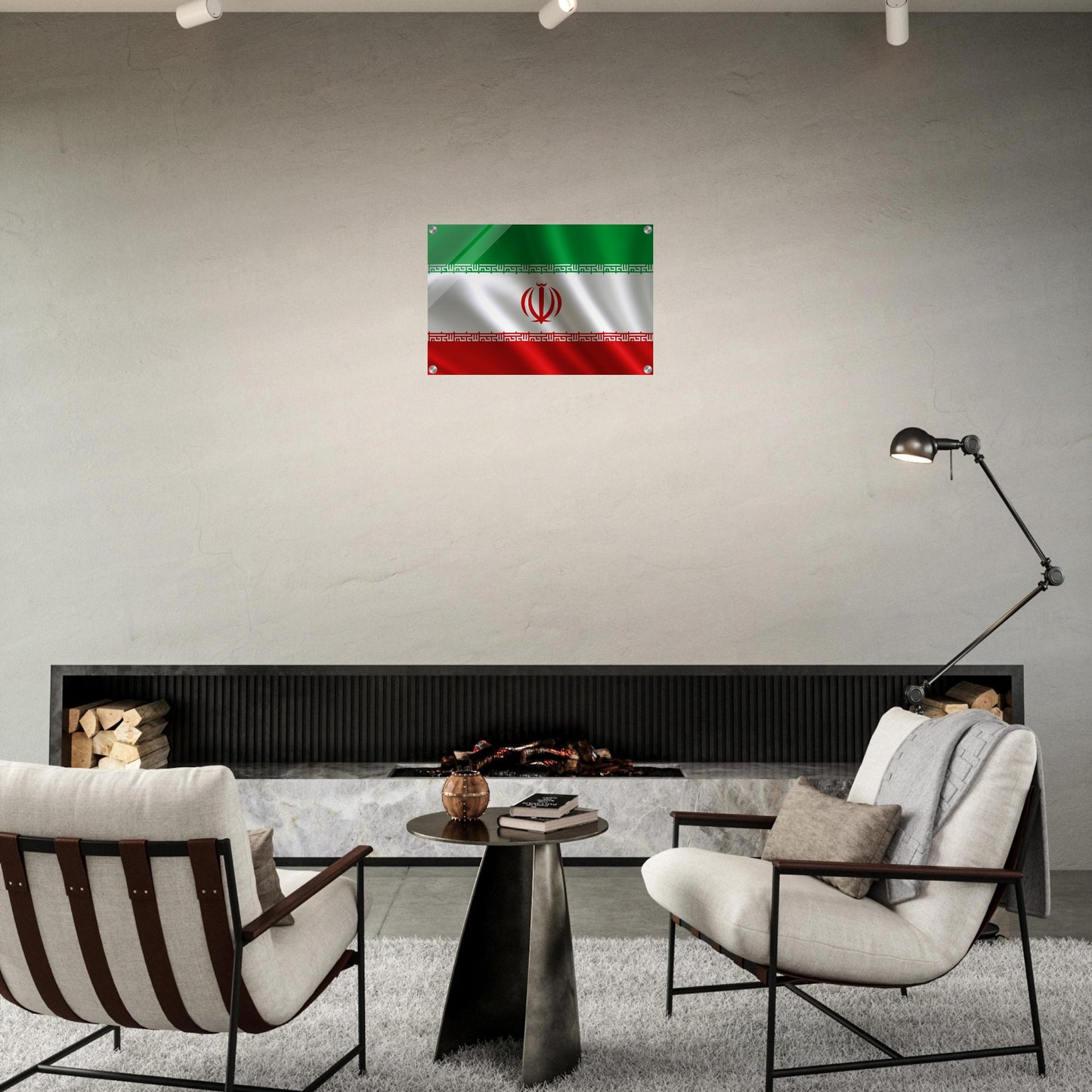 Iran Flag - Acrylic Print