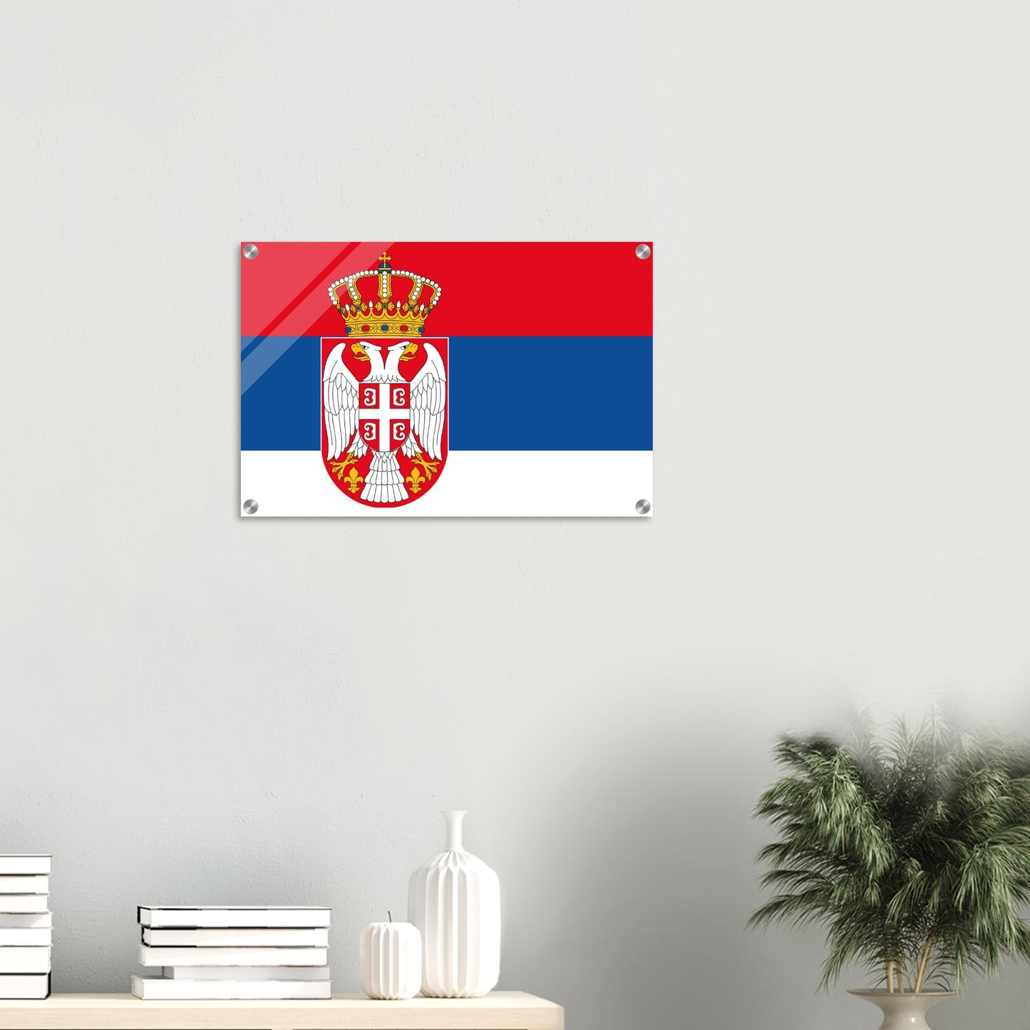 Serbia Flag - Acrylic Print