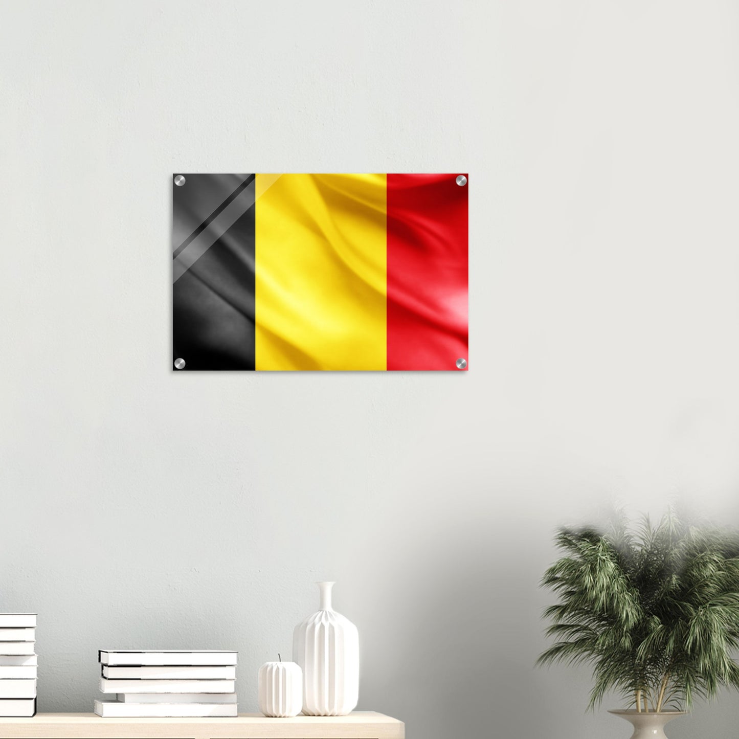 Belgium Flag - Acrylic Print