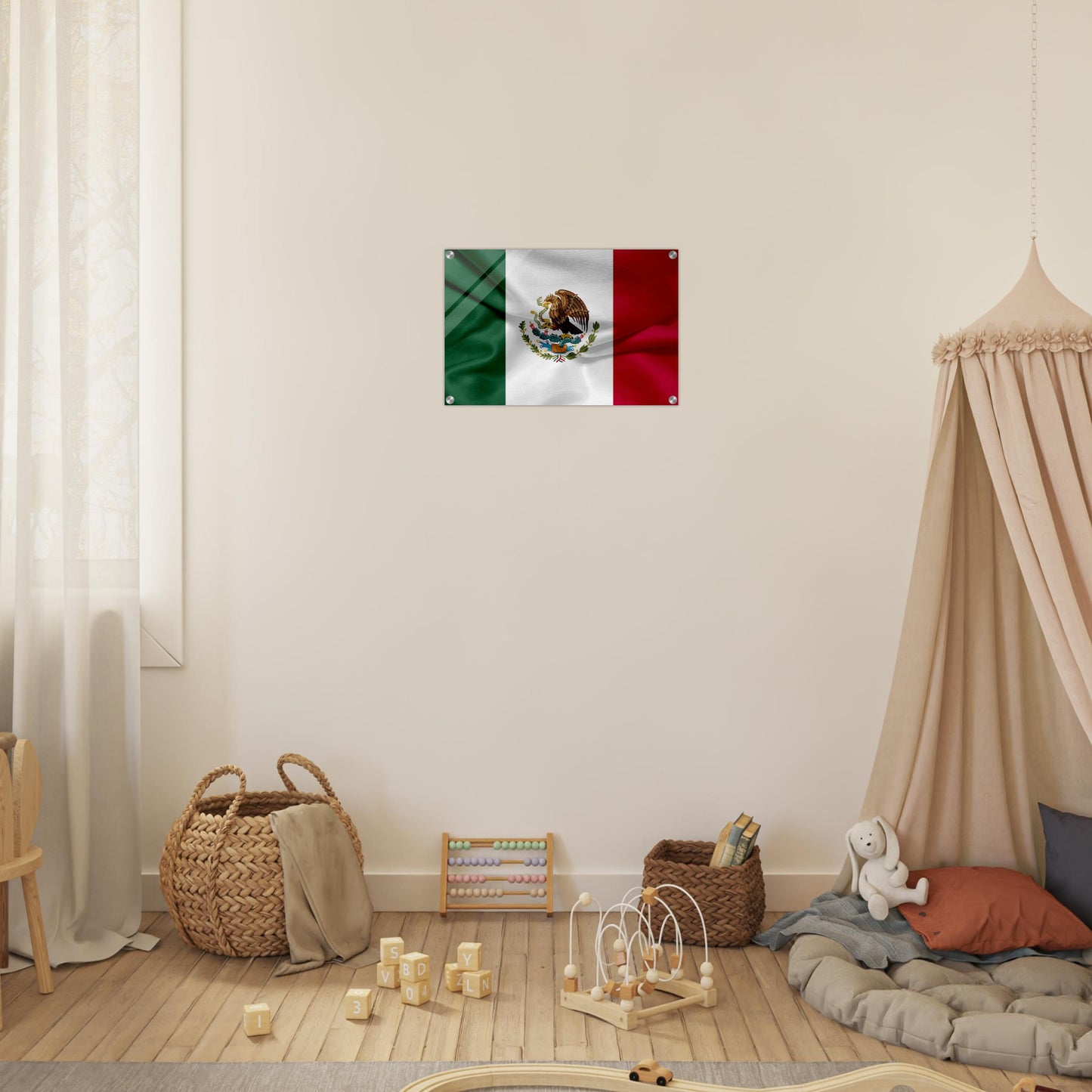 Mexico Flag - Acrylic Print