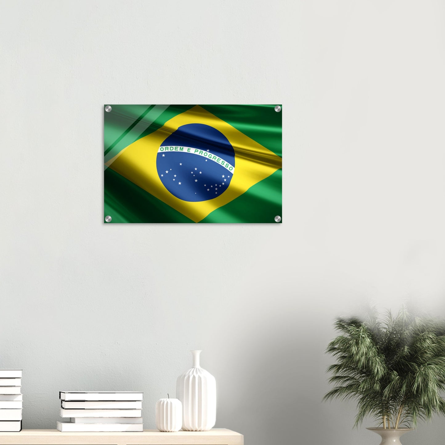 Brazil Flag - Acrylic Print