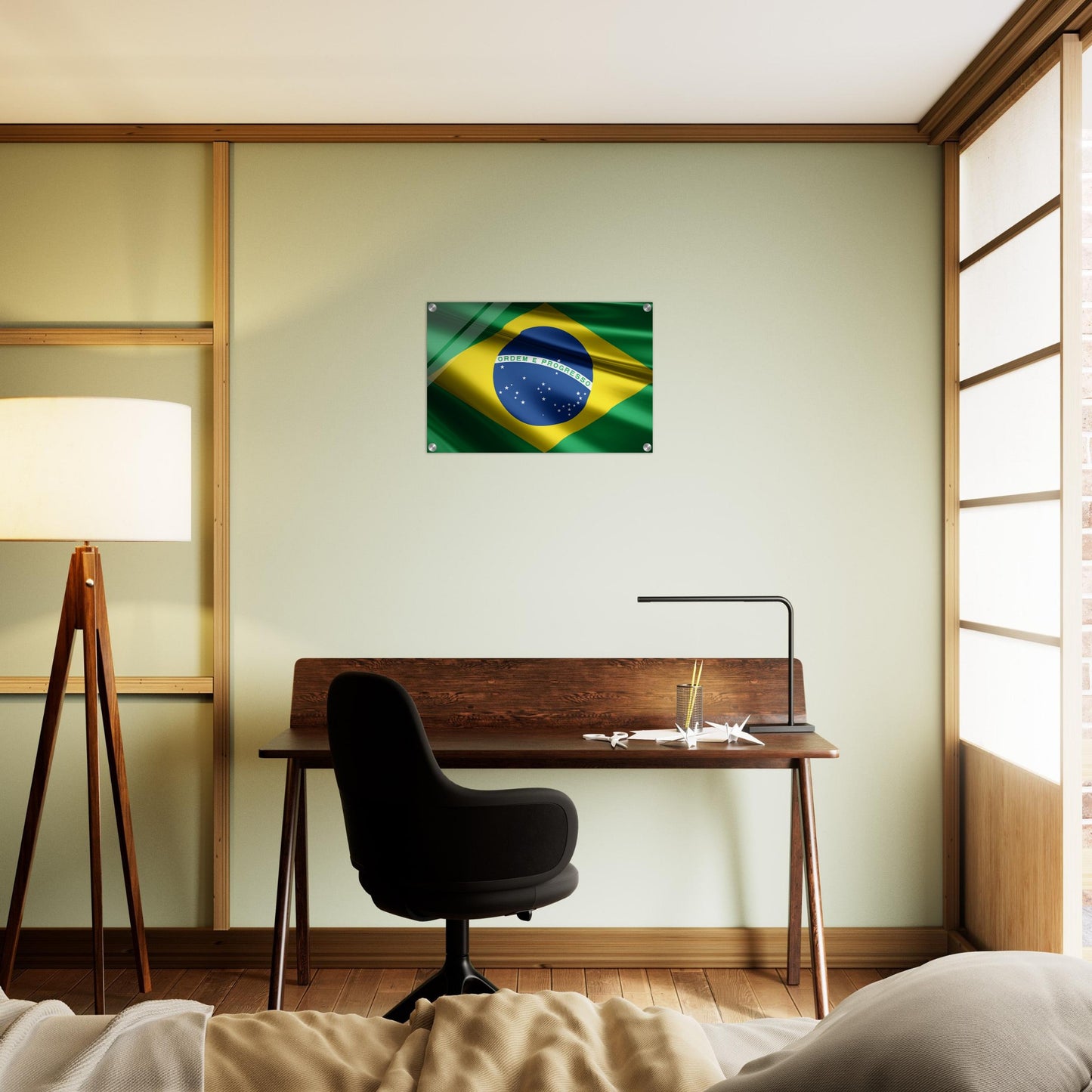 Brazil Flag - Acrylic Print