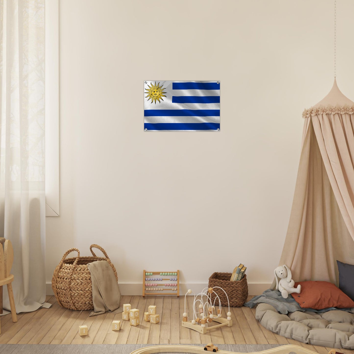 Uruguay Flag - Acrylic Print