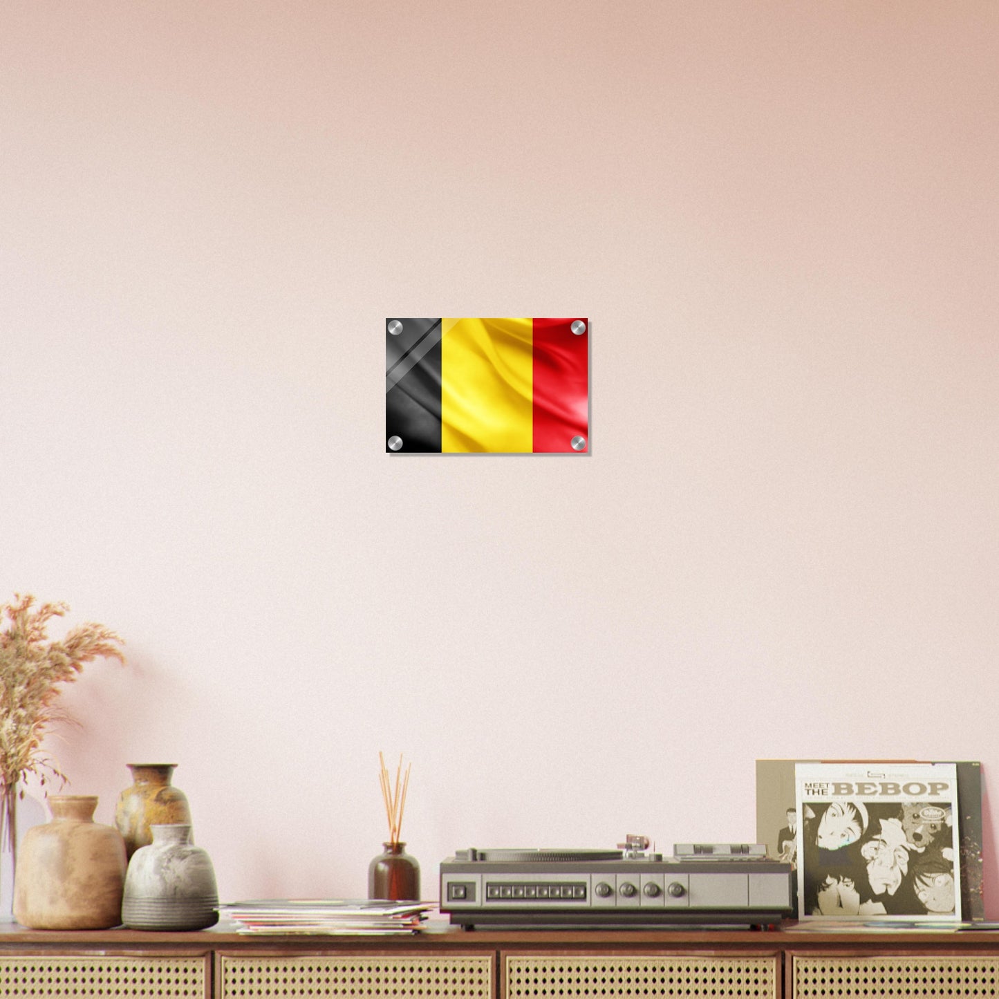 Belgium Flag - Acrylic Print