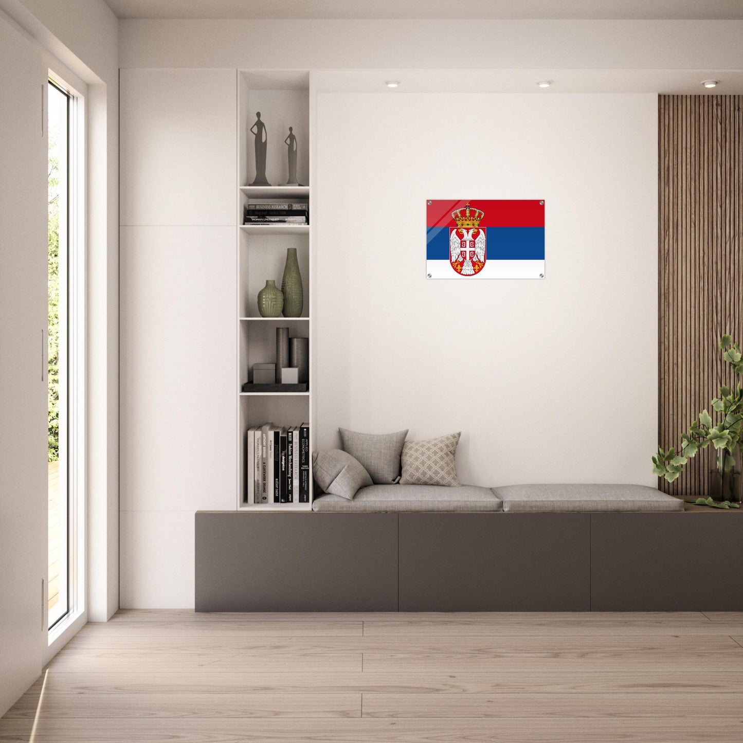 Serbia Flag - Acrylic Print