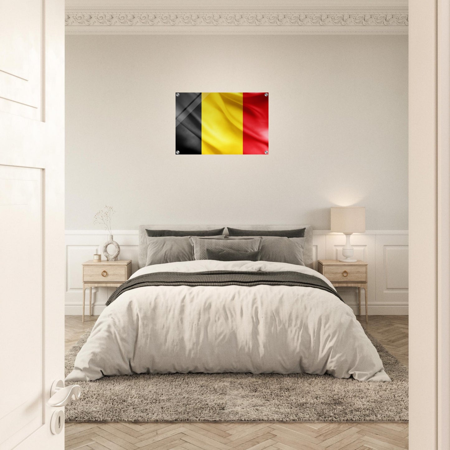 Belgium Flag - Acrylic Print
