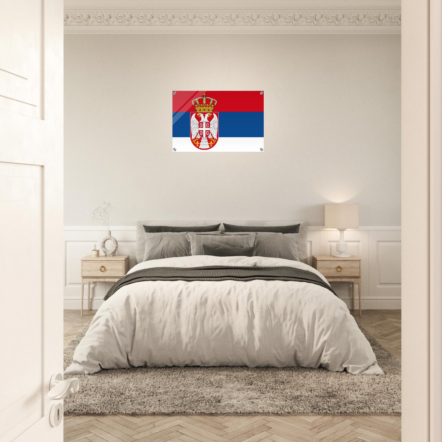 Serbia Flag - Acrylic Print