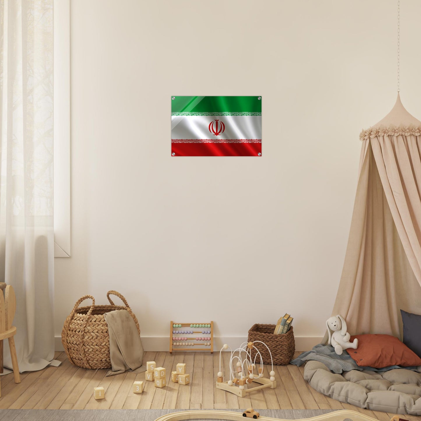 Iran Flag - Acrylic Print