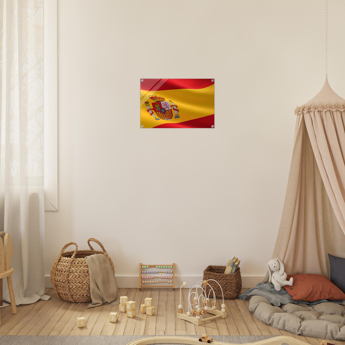 Spain Flag - Acrylic Print