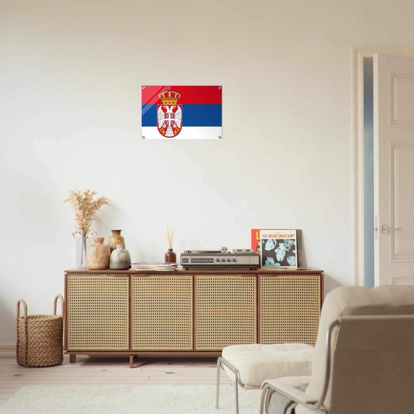Serbia Flag - Acrylic Print