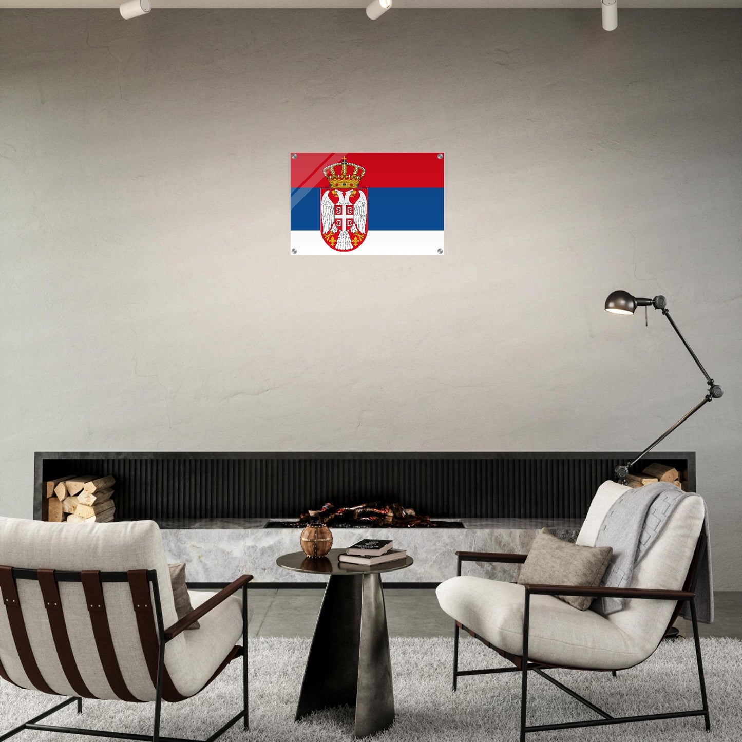 Serbia Flag - Acrylic Print