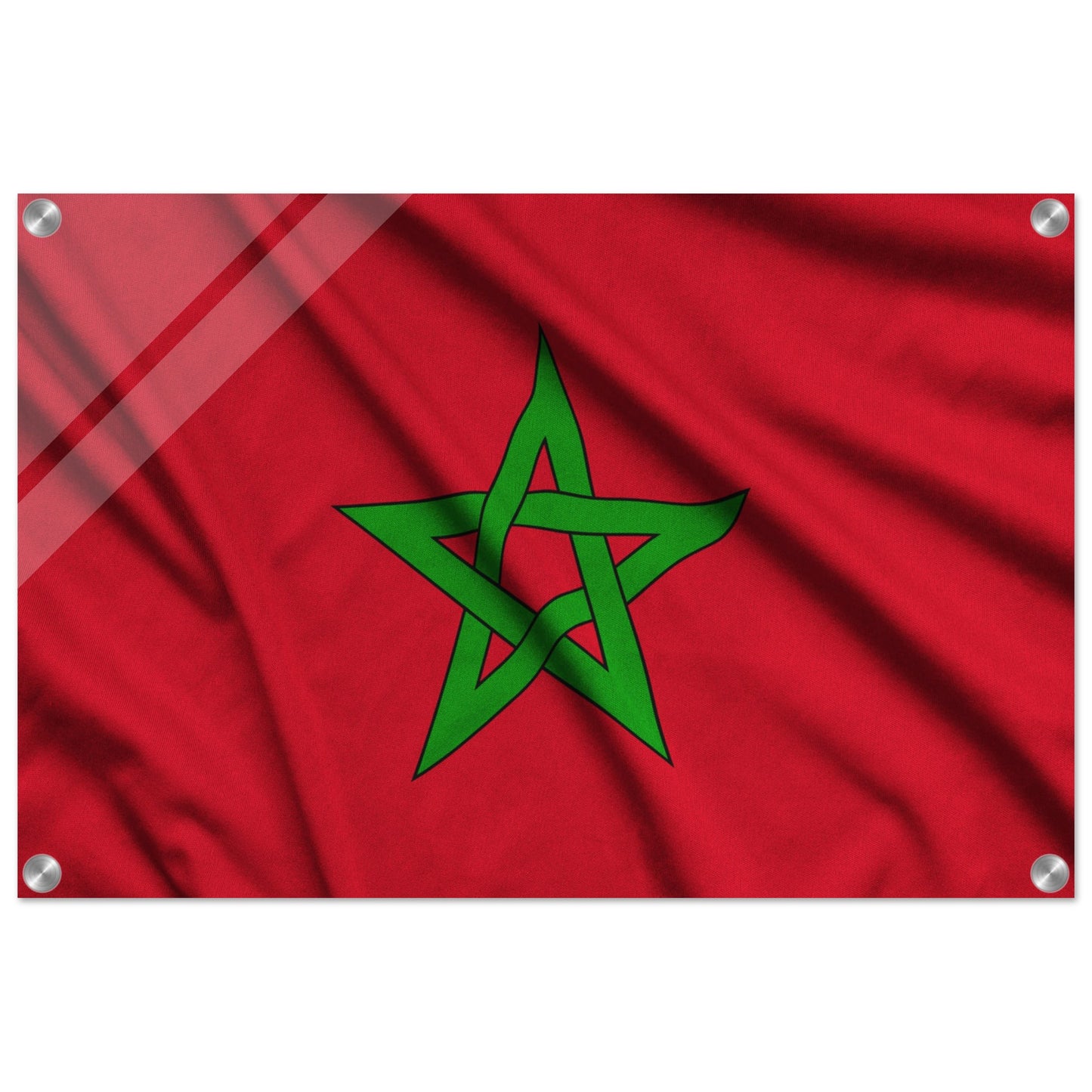 Morocco Flag - Acrylic Print