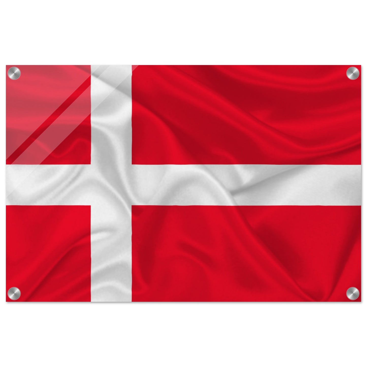Denmark Flag - Acrylic Print