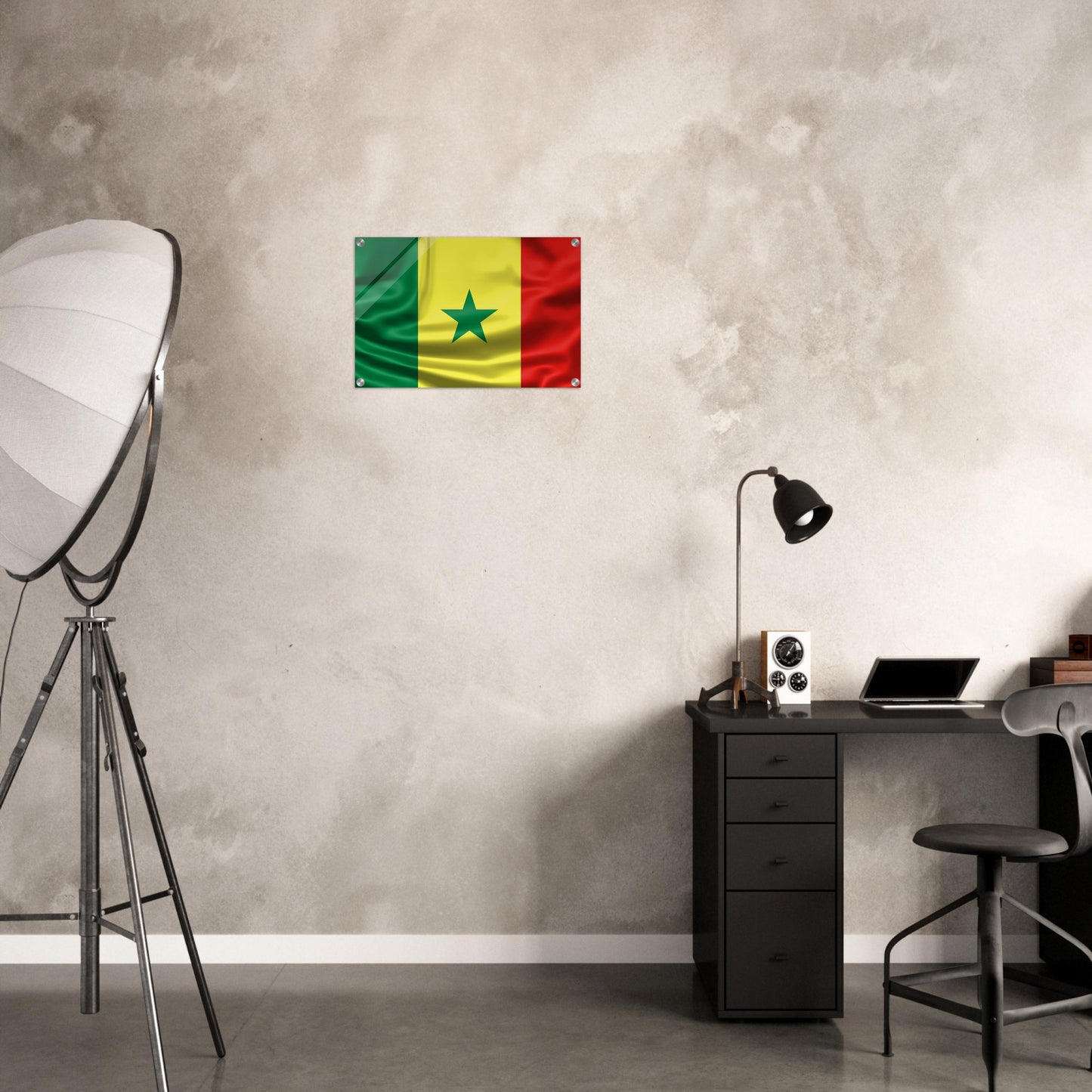 Senegal Flag - Acrylic Print