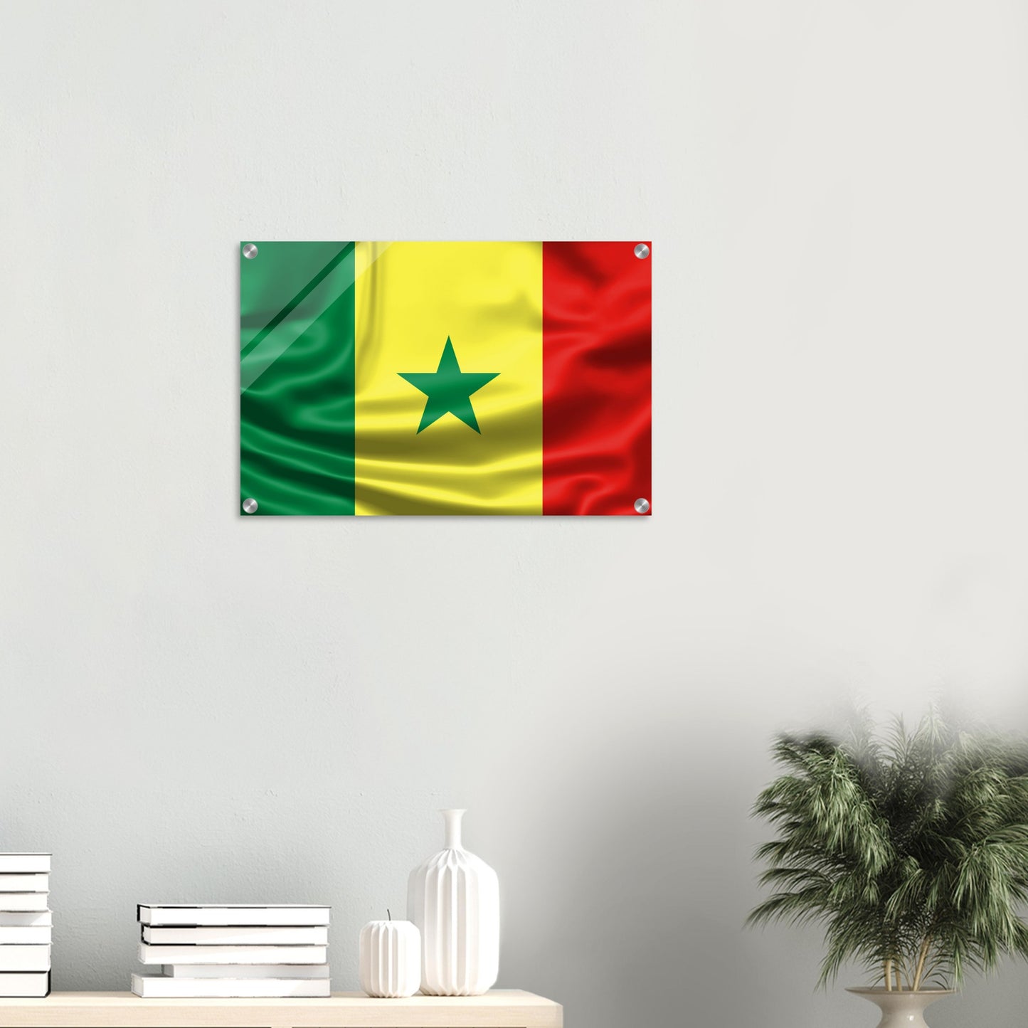 Senegal Flag - Acrylic Print