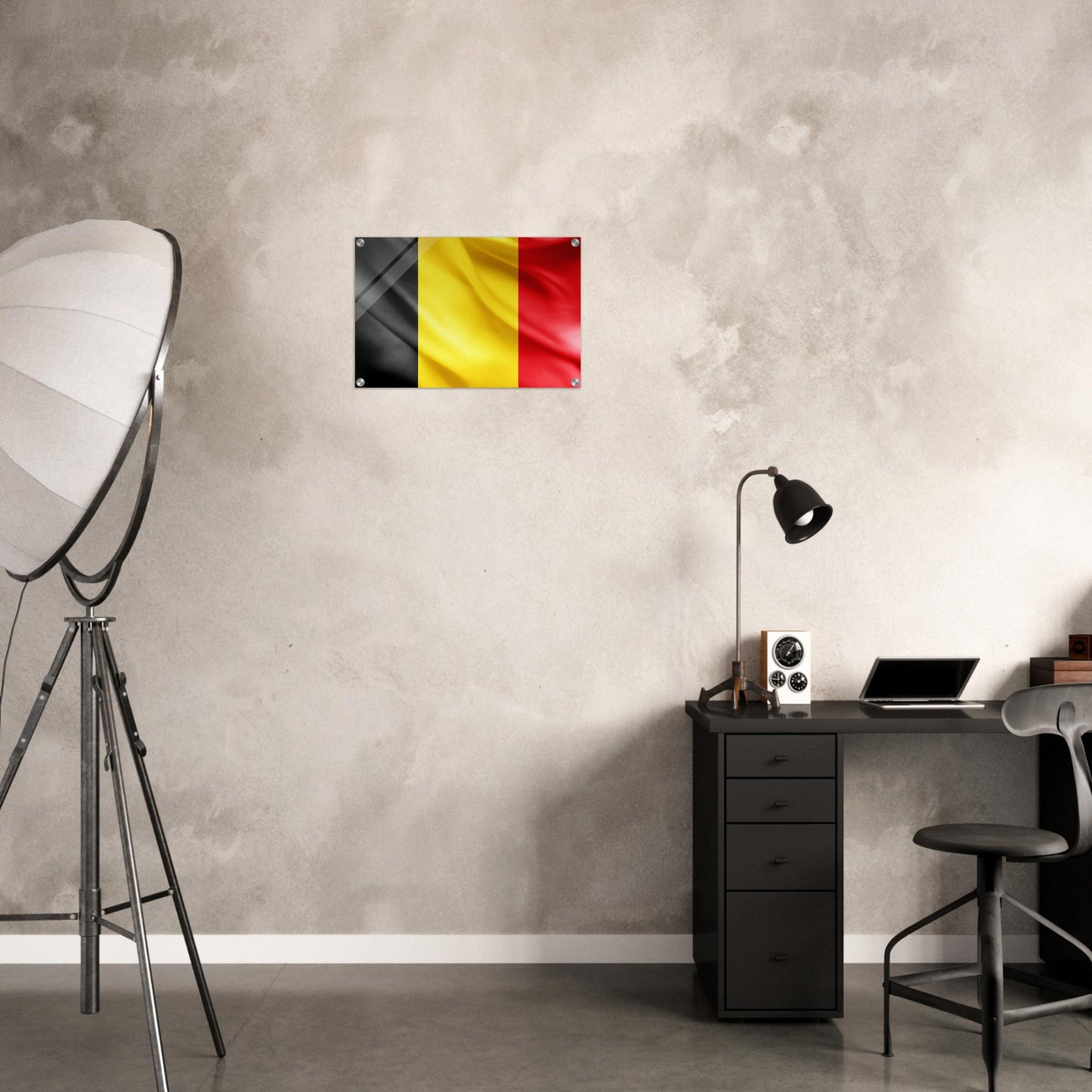 Belgium Flag - Acrylic Print