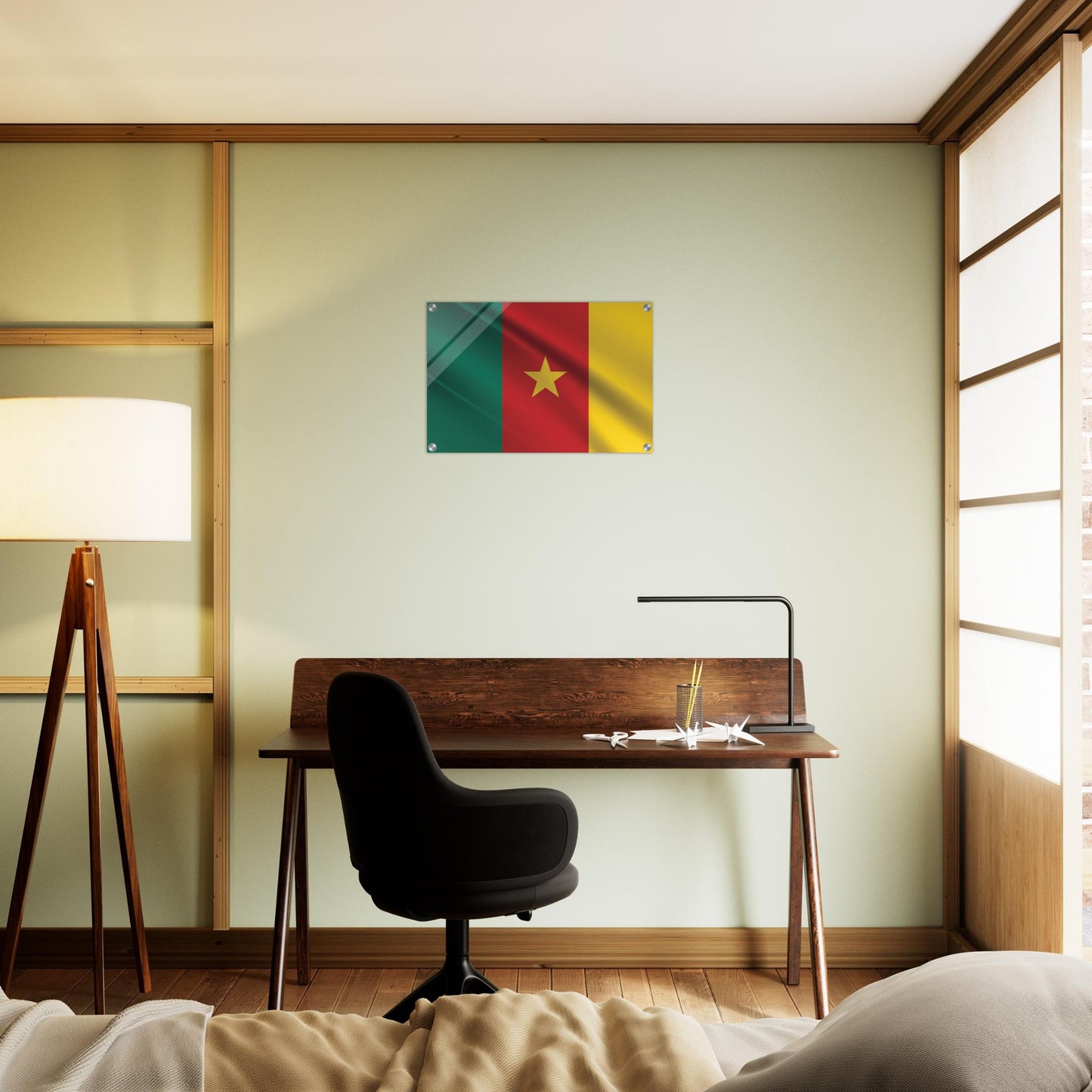 Cameroon Flag - Acrylic Print