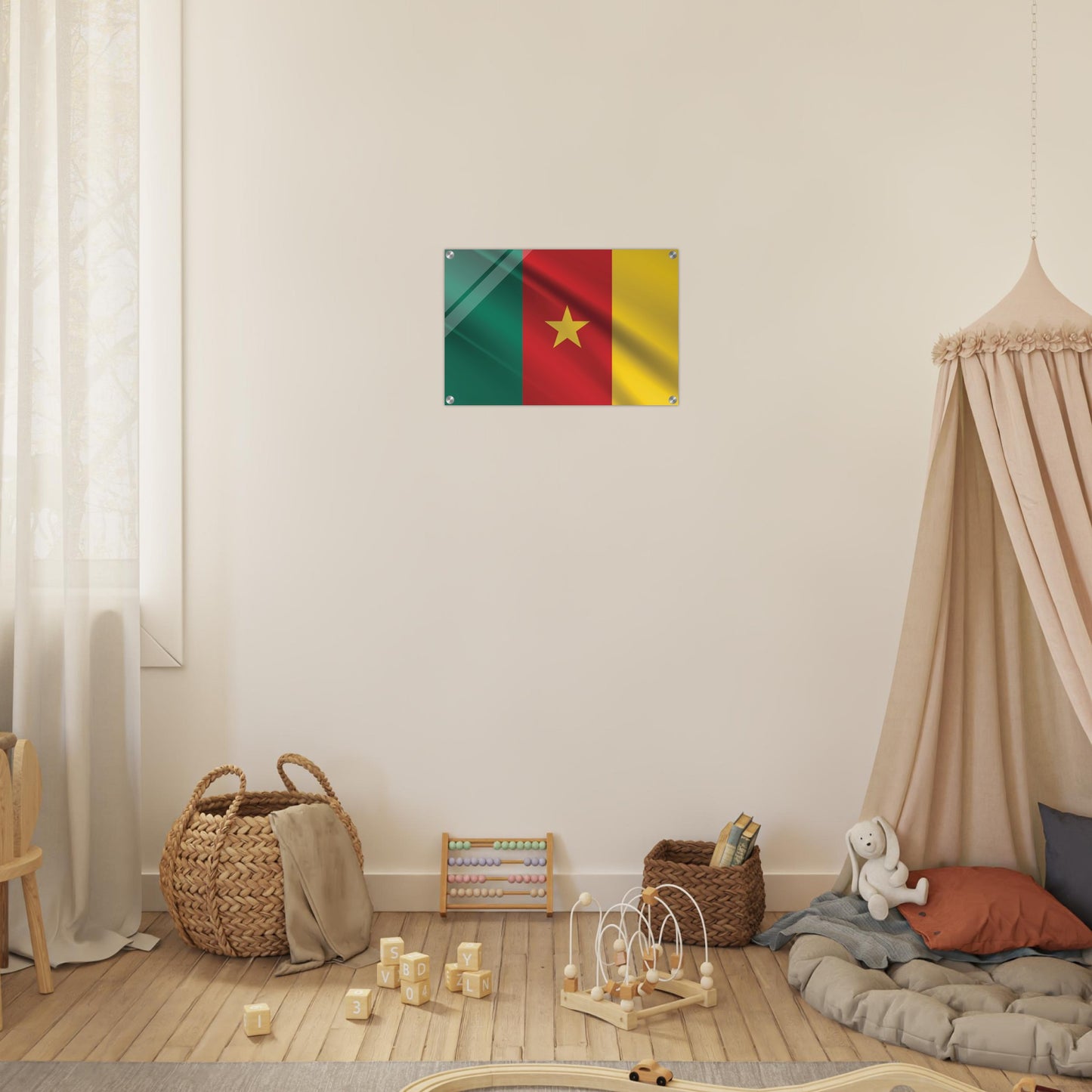 Cameroon Flag - Acrylic Print