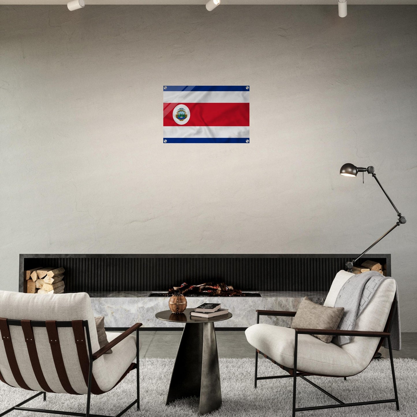 Costa Rica Flag - Acrylic Print