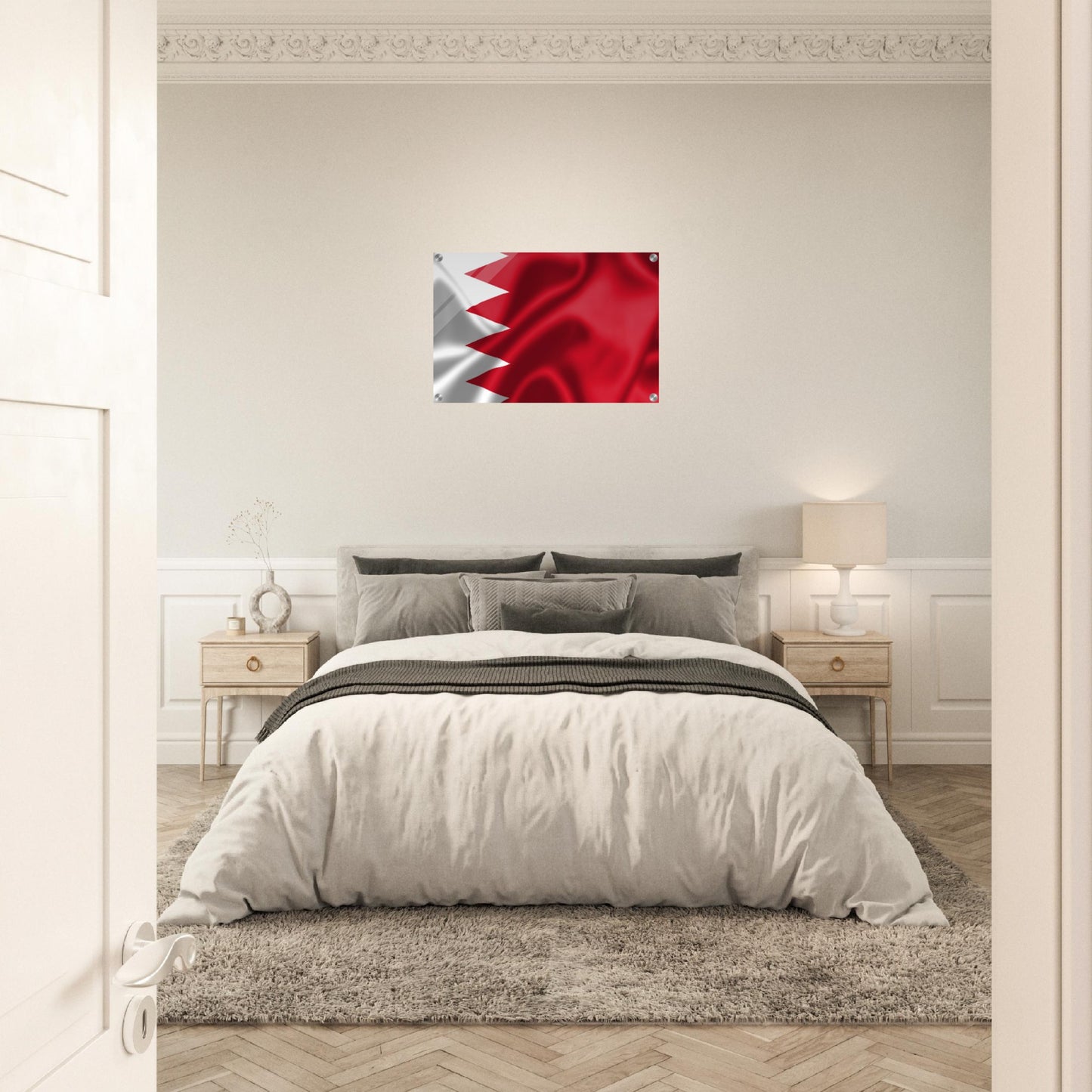 Bahrain Flag Acrylic Print