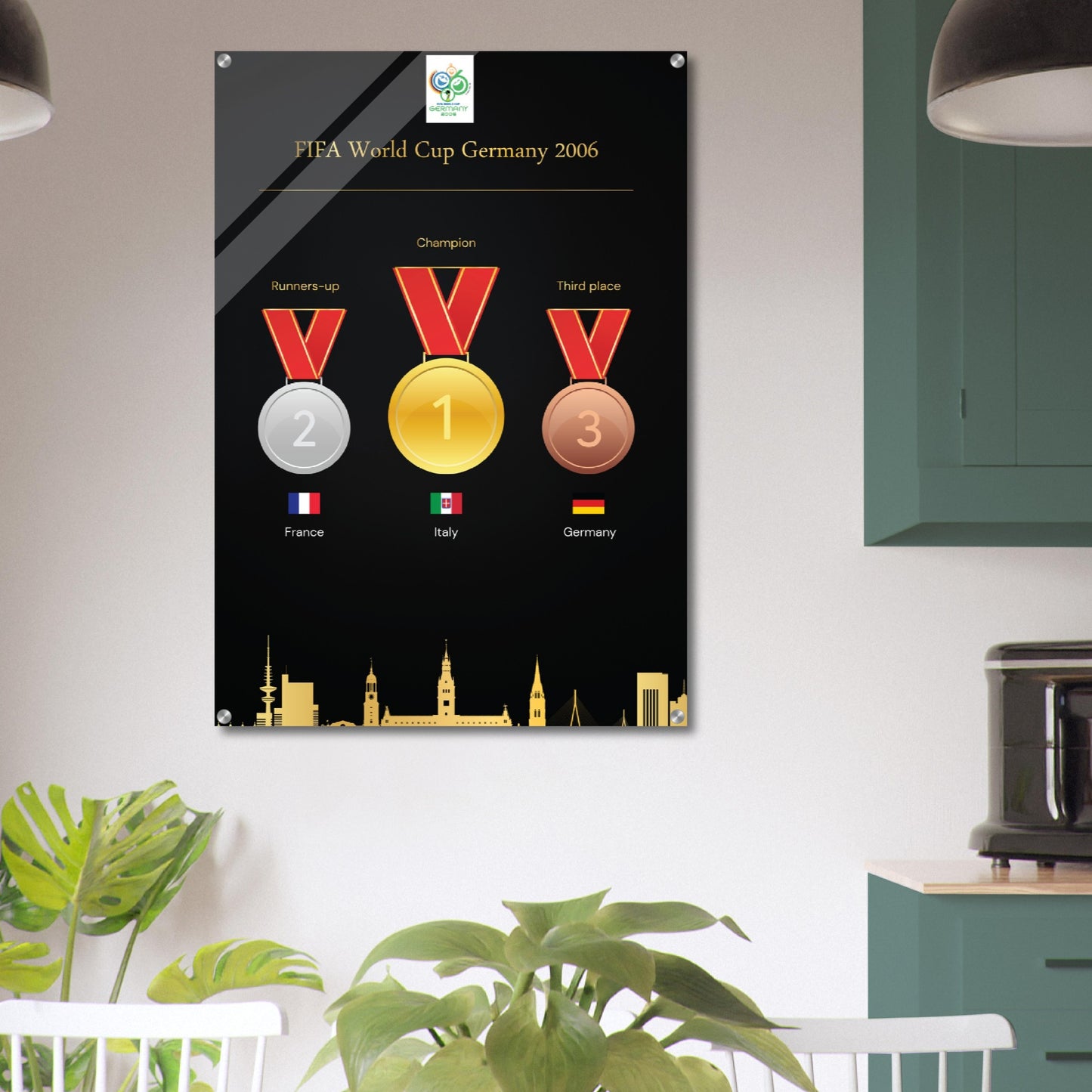 FiFa World Cup Germany 2006 ( 1930-2022) - Acrylic Print