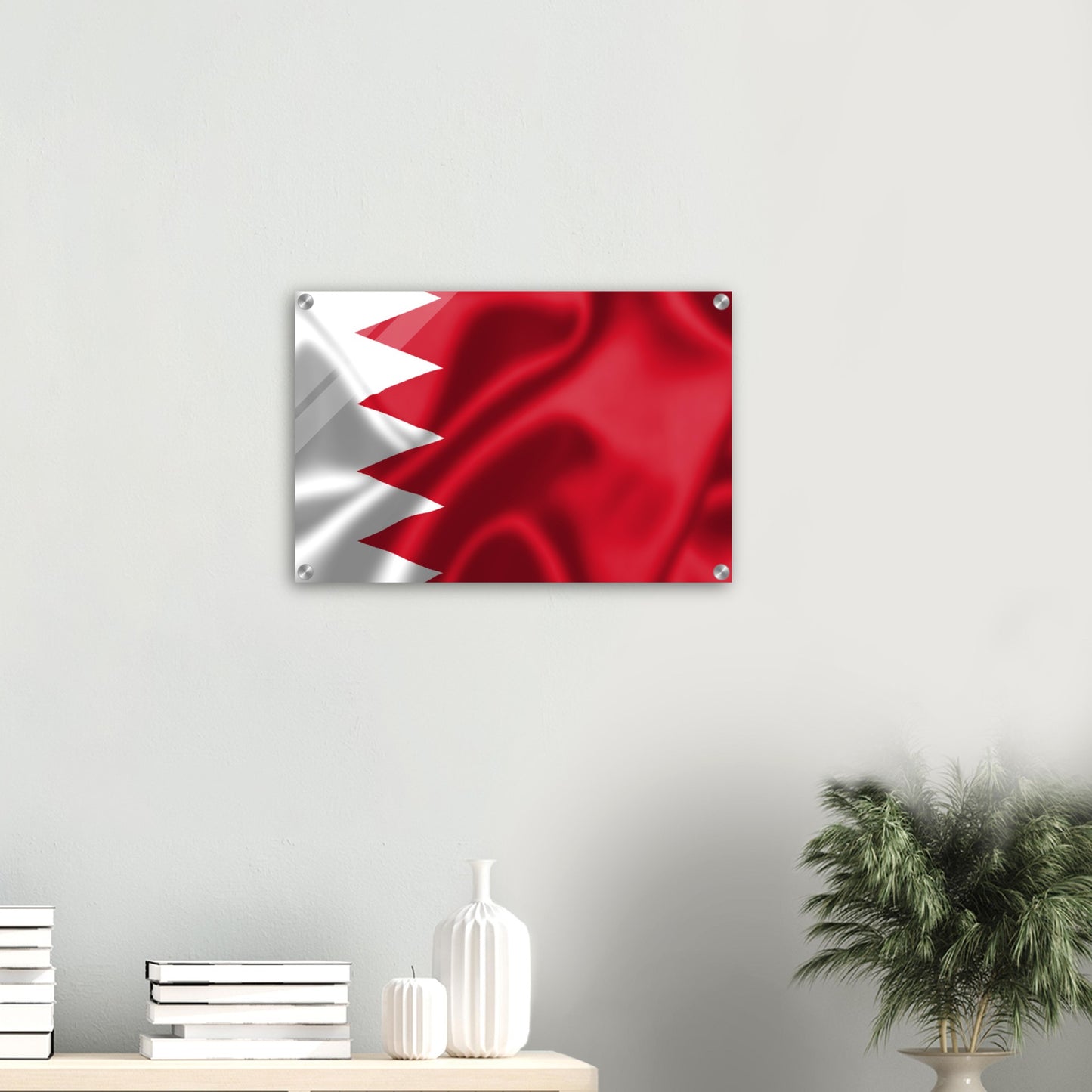 Bahrain Flag Acrylic Print