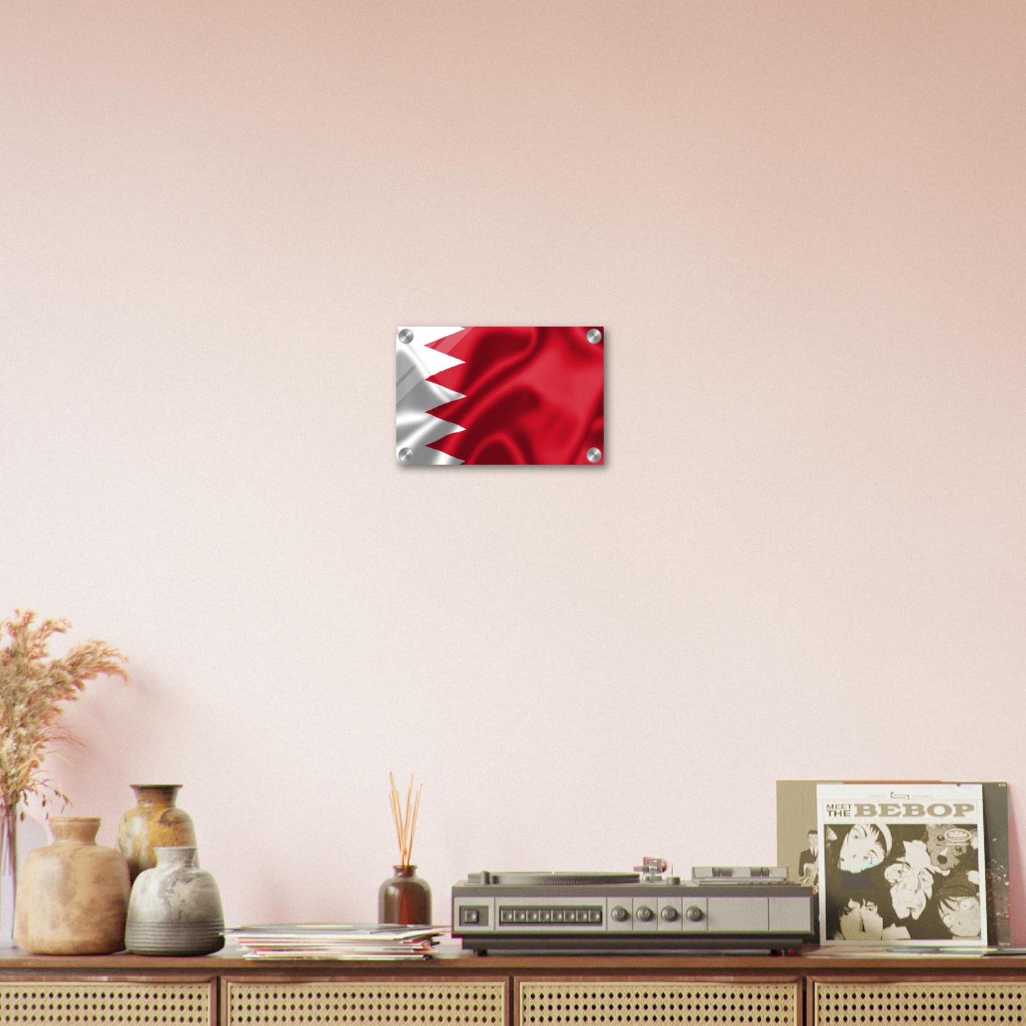 Bahrain Flag Acrylic Print