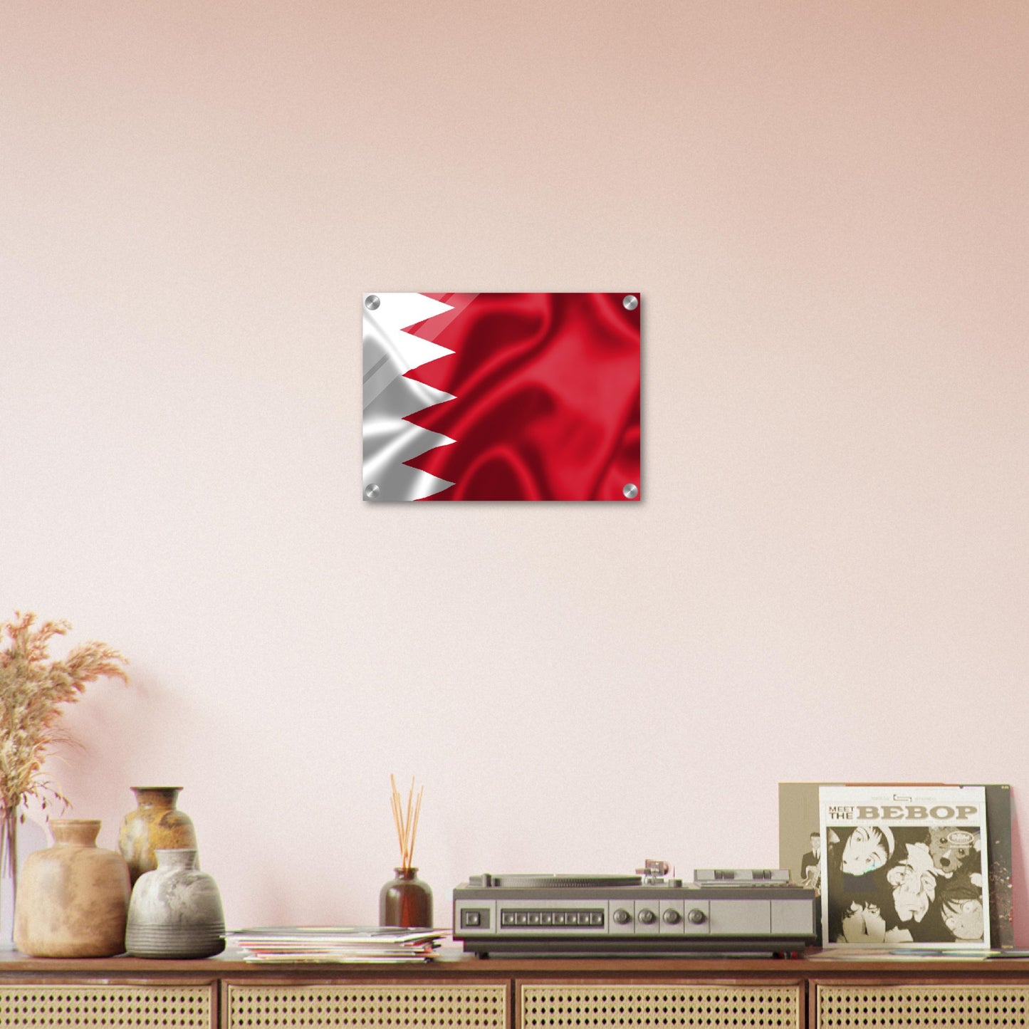 Bahrain Flag Acrylic Print